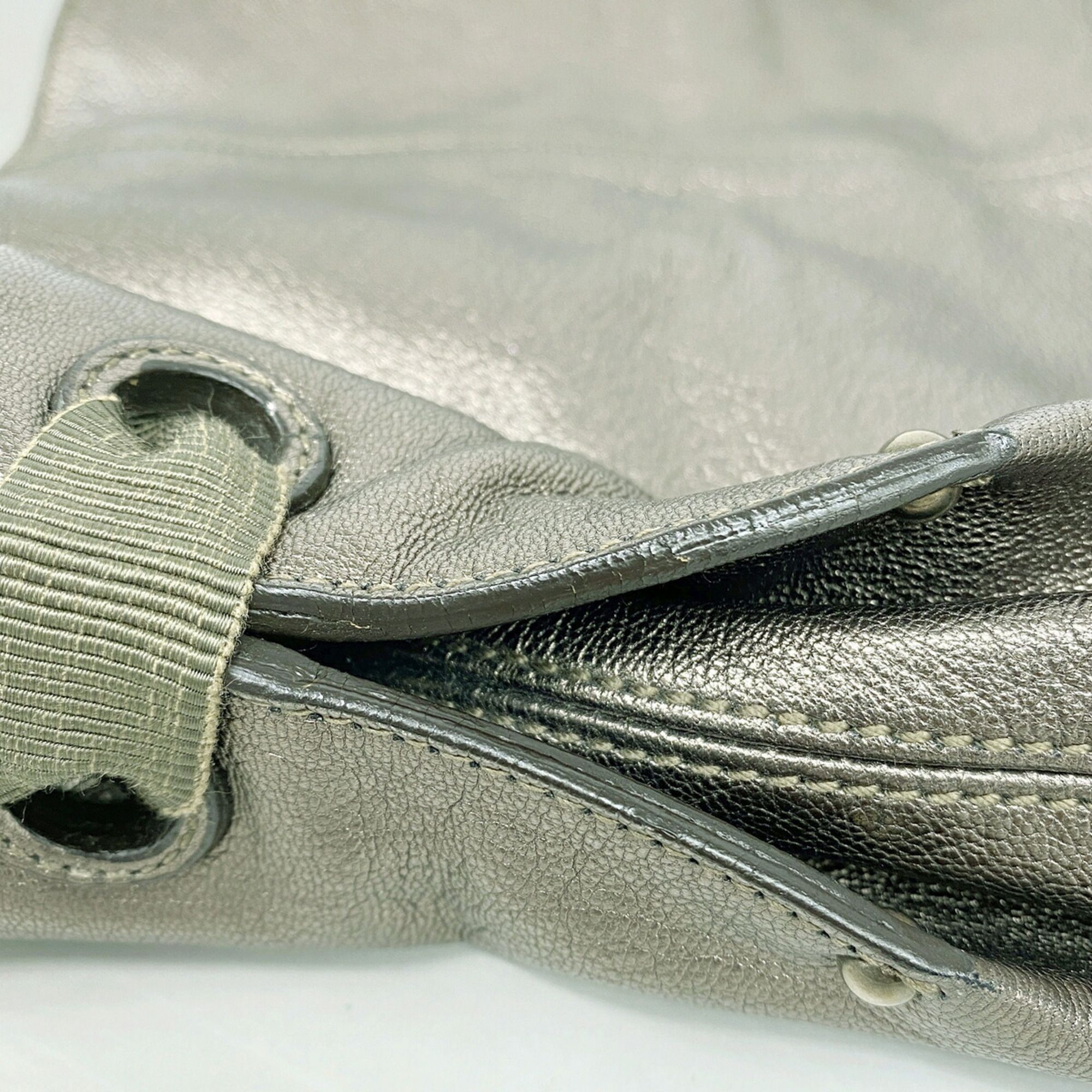 Leather Shoulder Bag (Pre-Owned) - Salvatore Ferragamo - Modalova