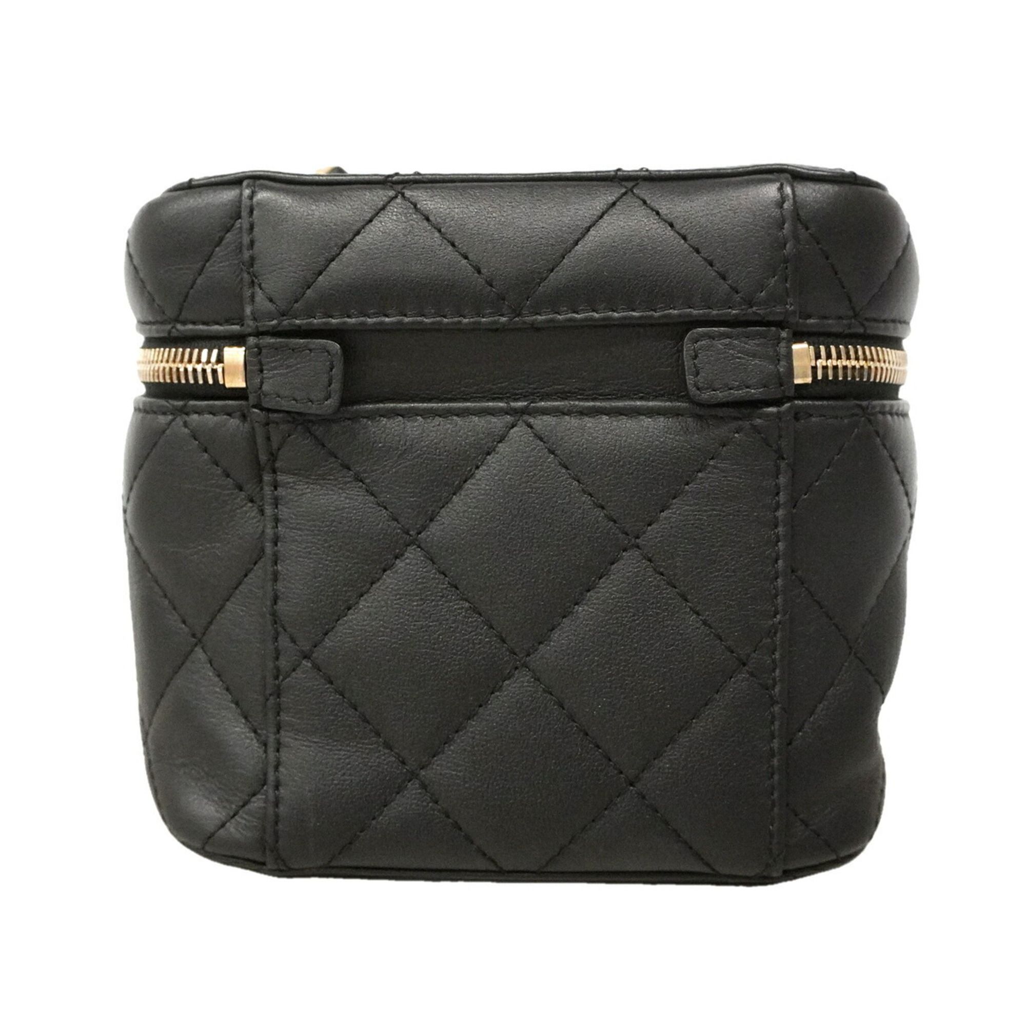 Leather Vanity Bag (Pre-Owned) - Chanel - Modalova