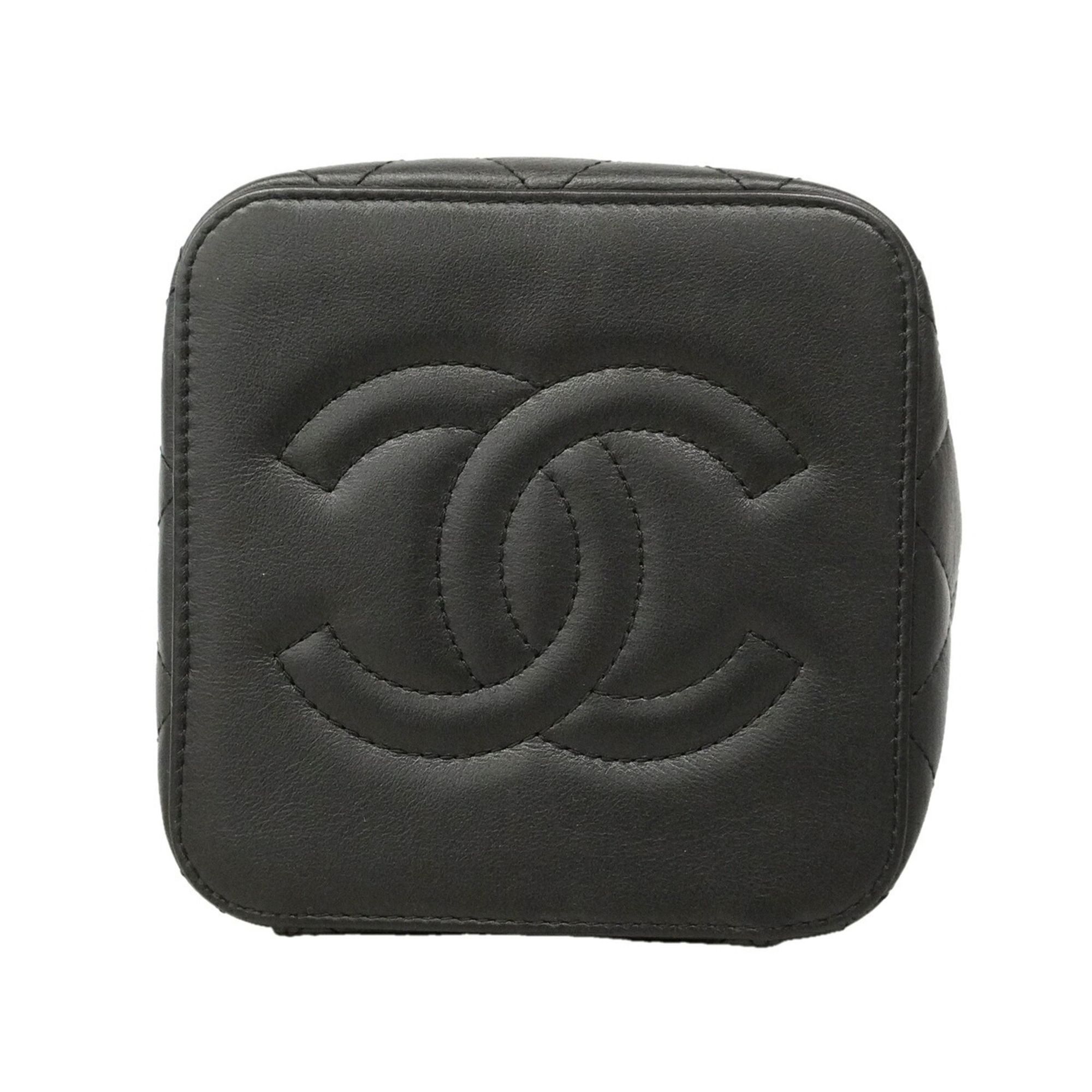 Leather Vanity Bag (Pre-Owned) - Chanel - Modalova