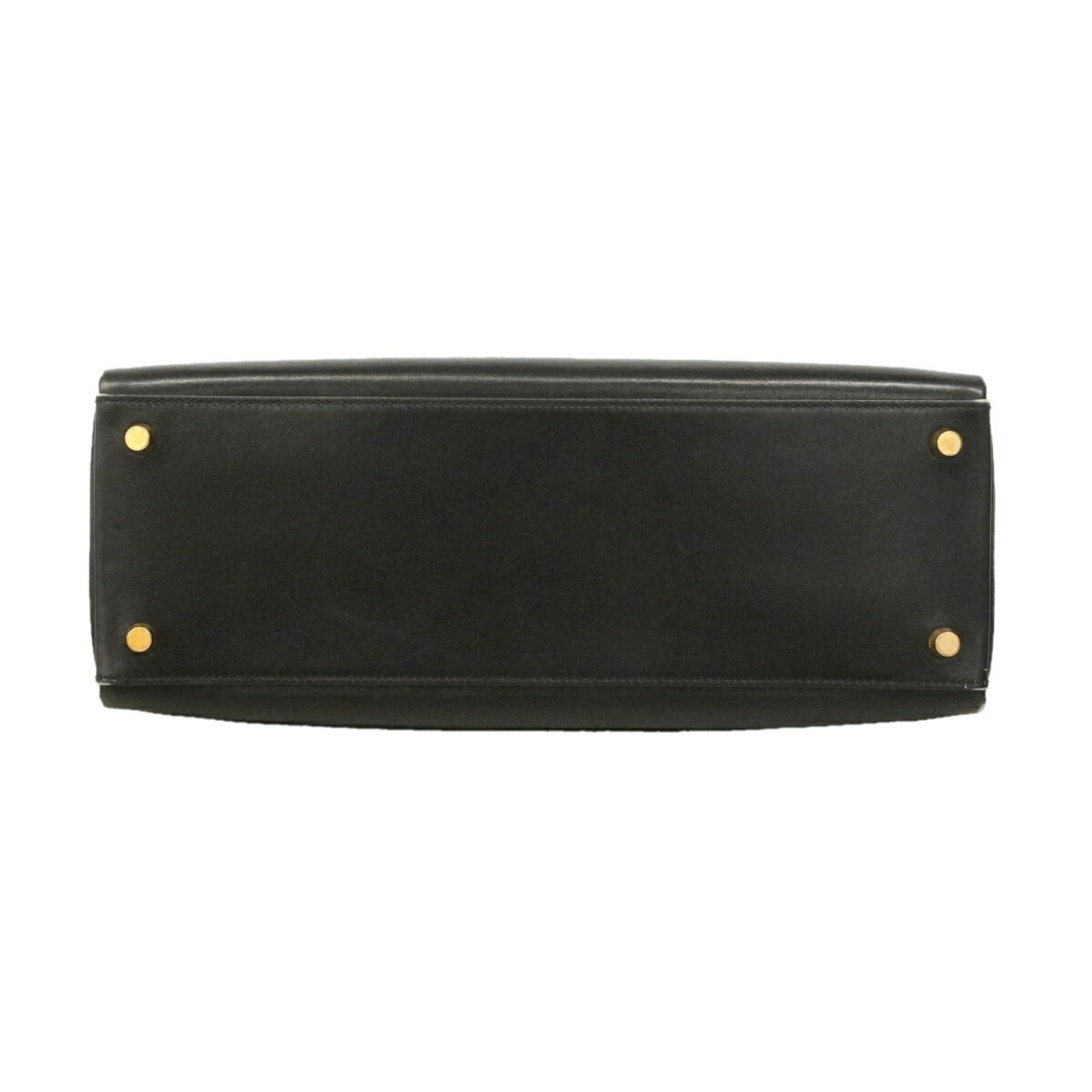 Box Calf Leather Handbag (Pre-Owned) - Hermes - Modalova
