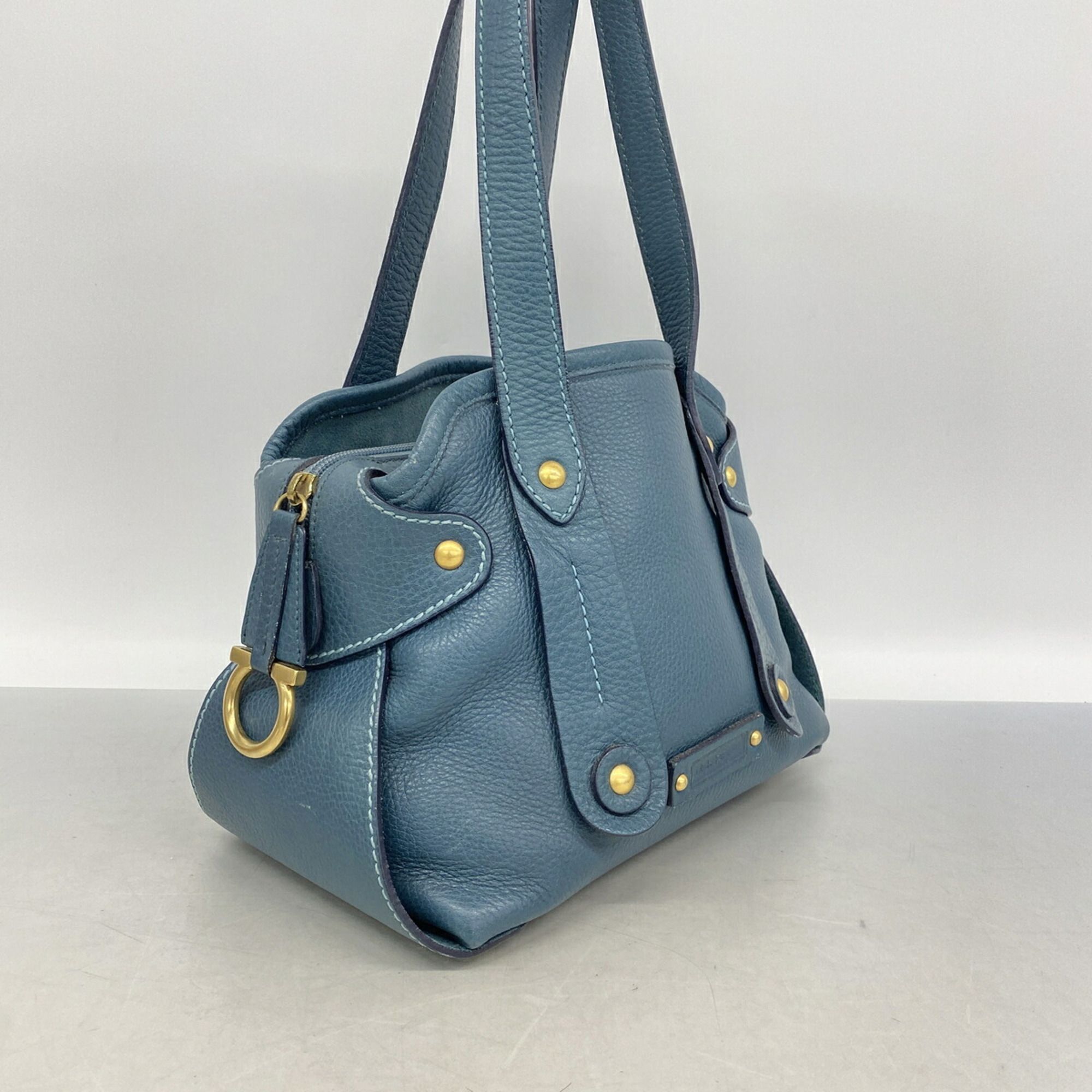 Leather Handbag (Pre-Owned) - Salvatore Ferragamo - Modalova