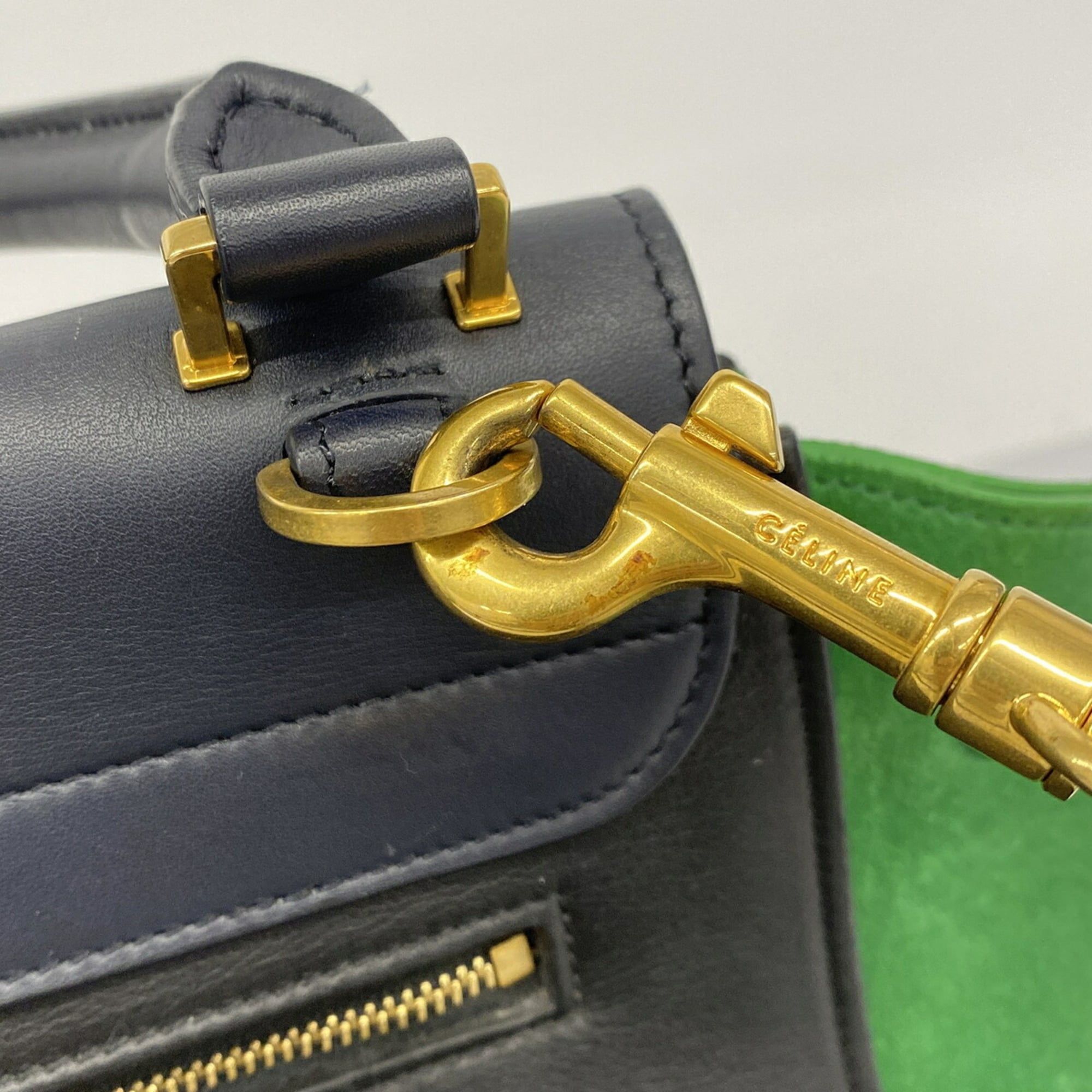 Leather Handbag (Pre-Owned) - Celine - Modalova