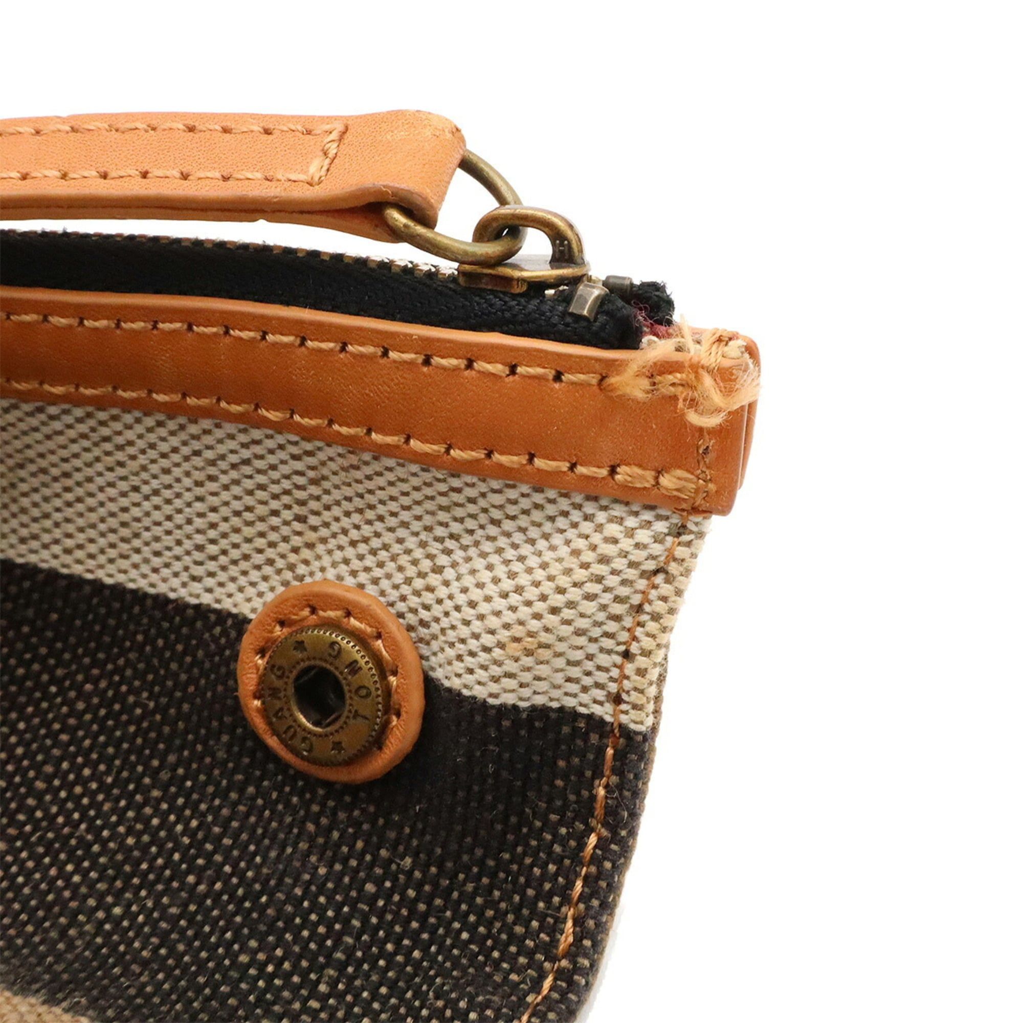 Canvas Leather Shoulder Bag (Pre-Owned) - Burberry - Modalova
