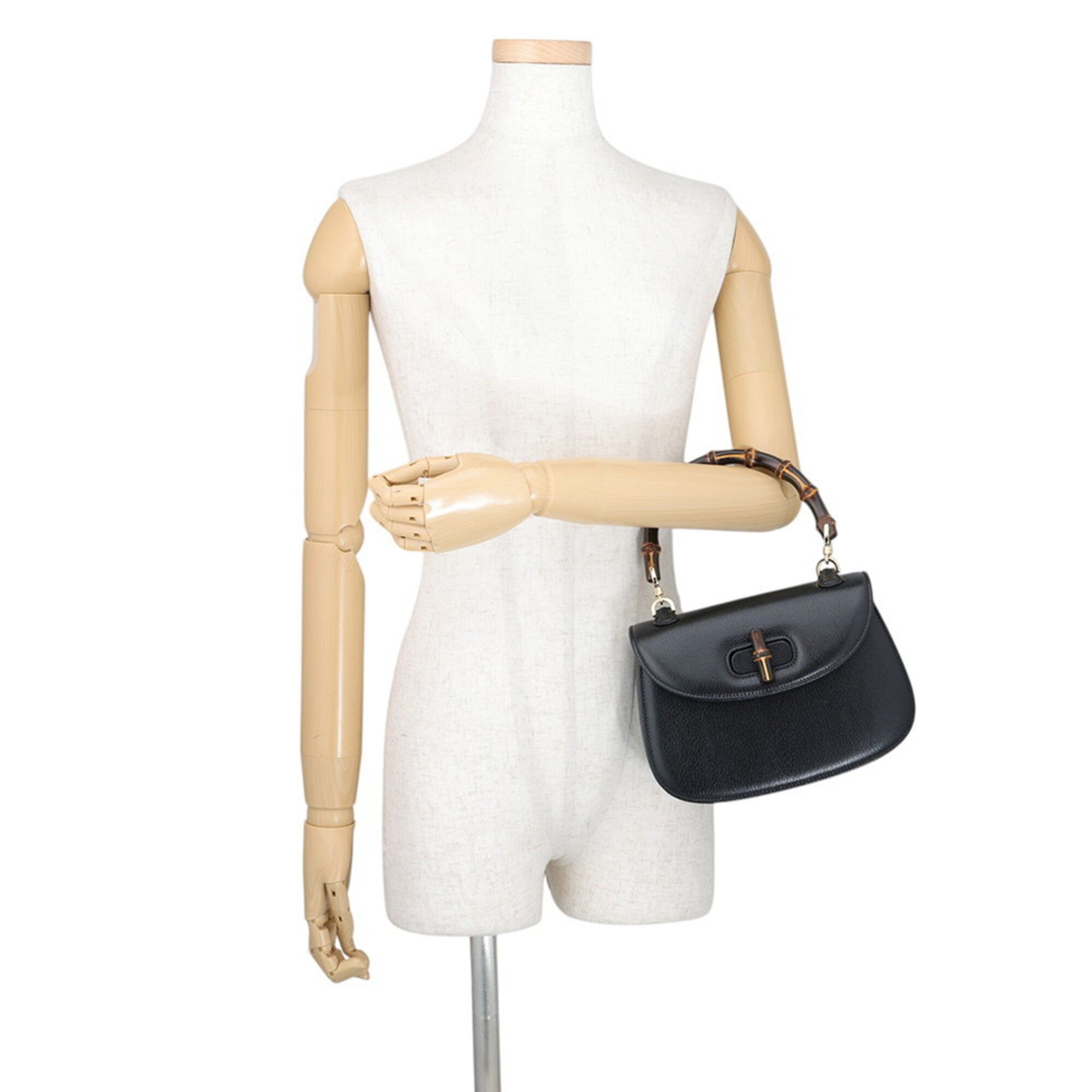 Leather Handbag (Pre-Owned) - Gucci - Modalova