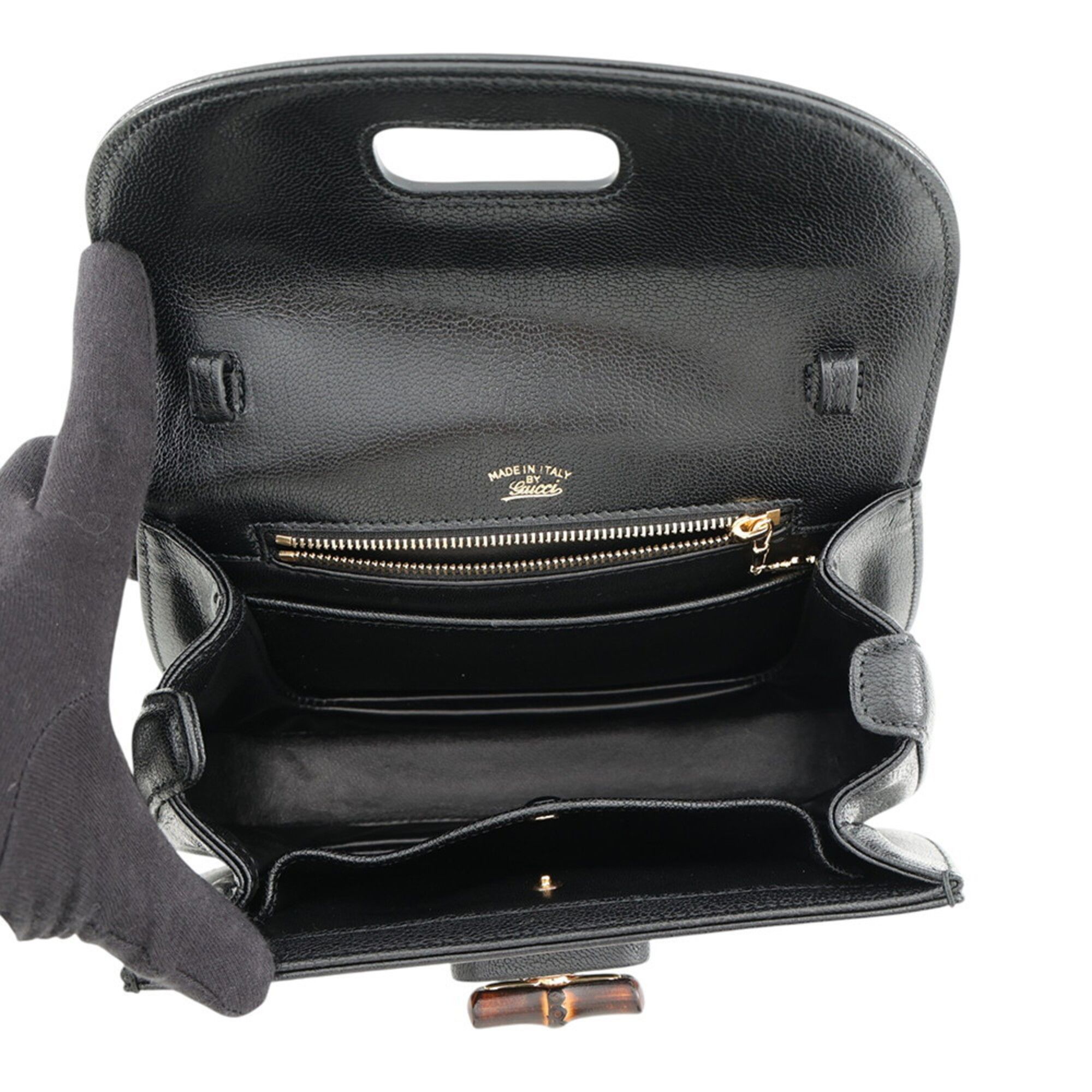 Leather Handbag (Pre-Owned) - Gucci - Modalova