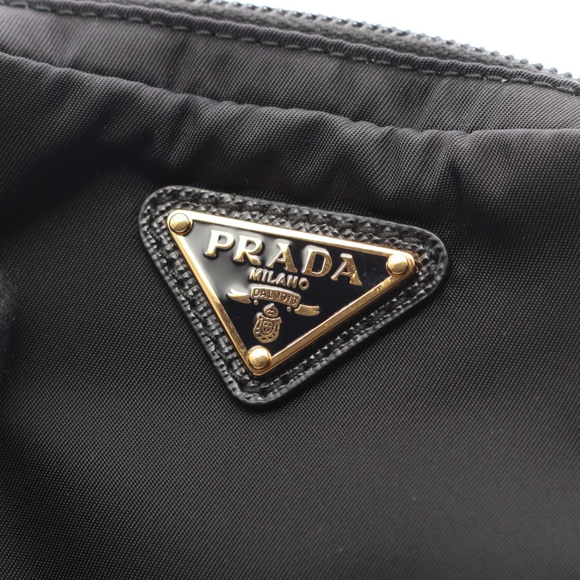 Nylon Leather Handbag Pouch (Pre-Owned) - Prada - Modalova