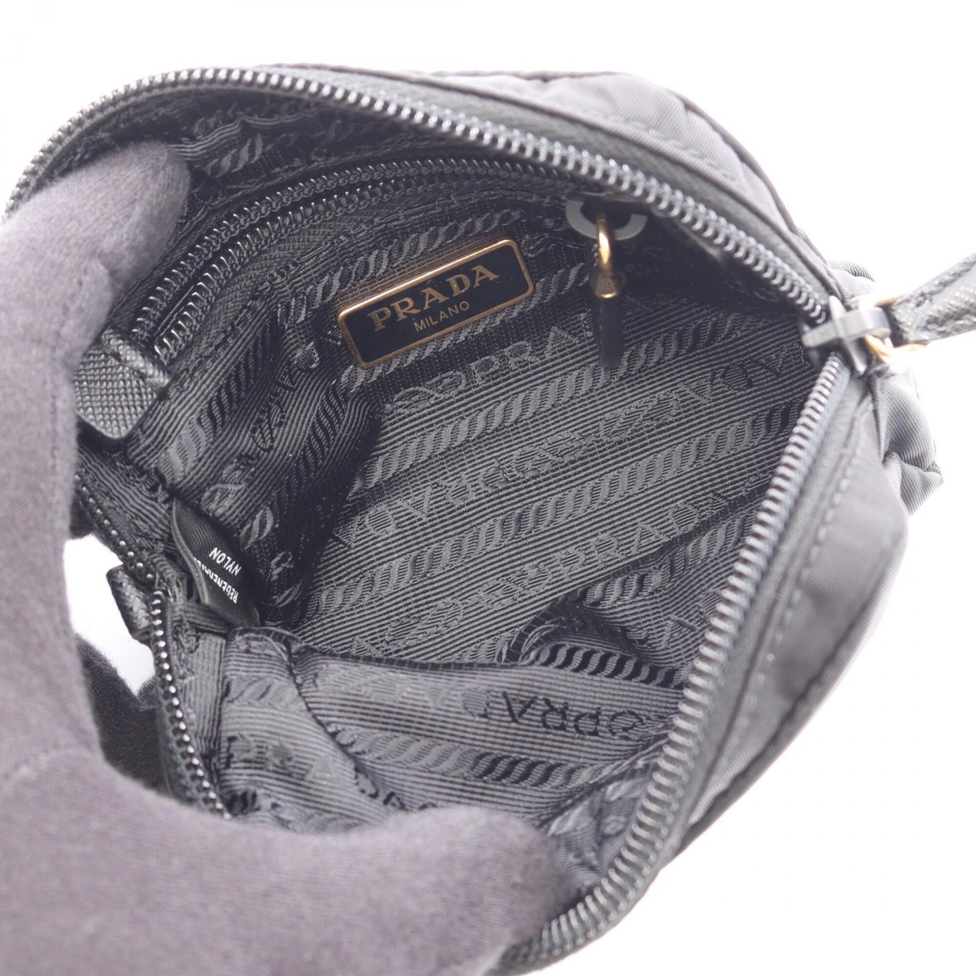 Nylon Leather Handbag Pouch (Pre-Owned) - Prada - Modalova