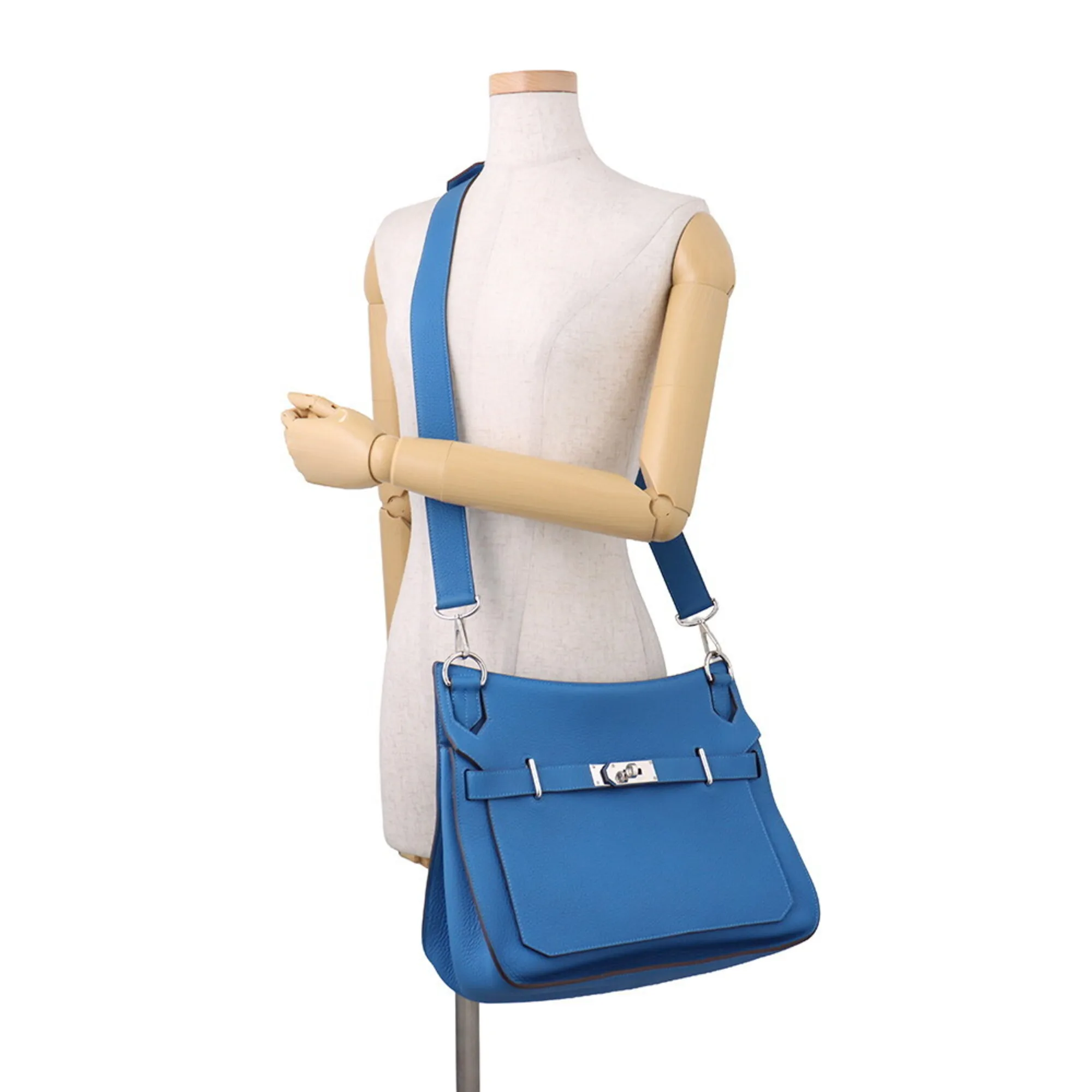 Taurillon Clemence Leather Handbag Shoulder Bag (Pre-Owned) - Hermes - Modalova