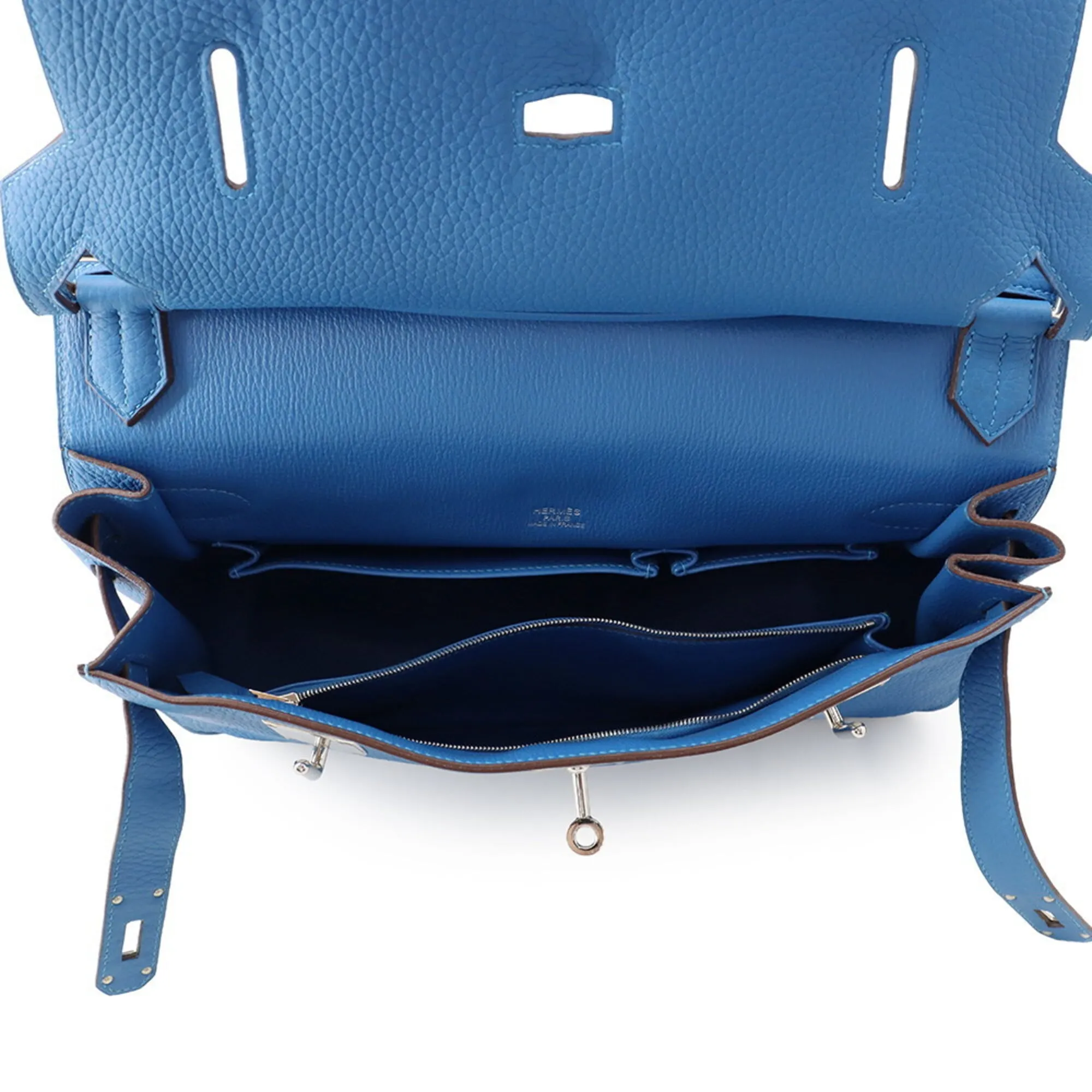Taurillon Clemence Leather Handbag Shoulder Bag (Pre-Owned) - Hermes - Modalova