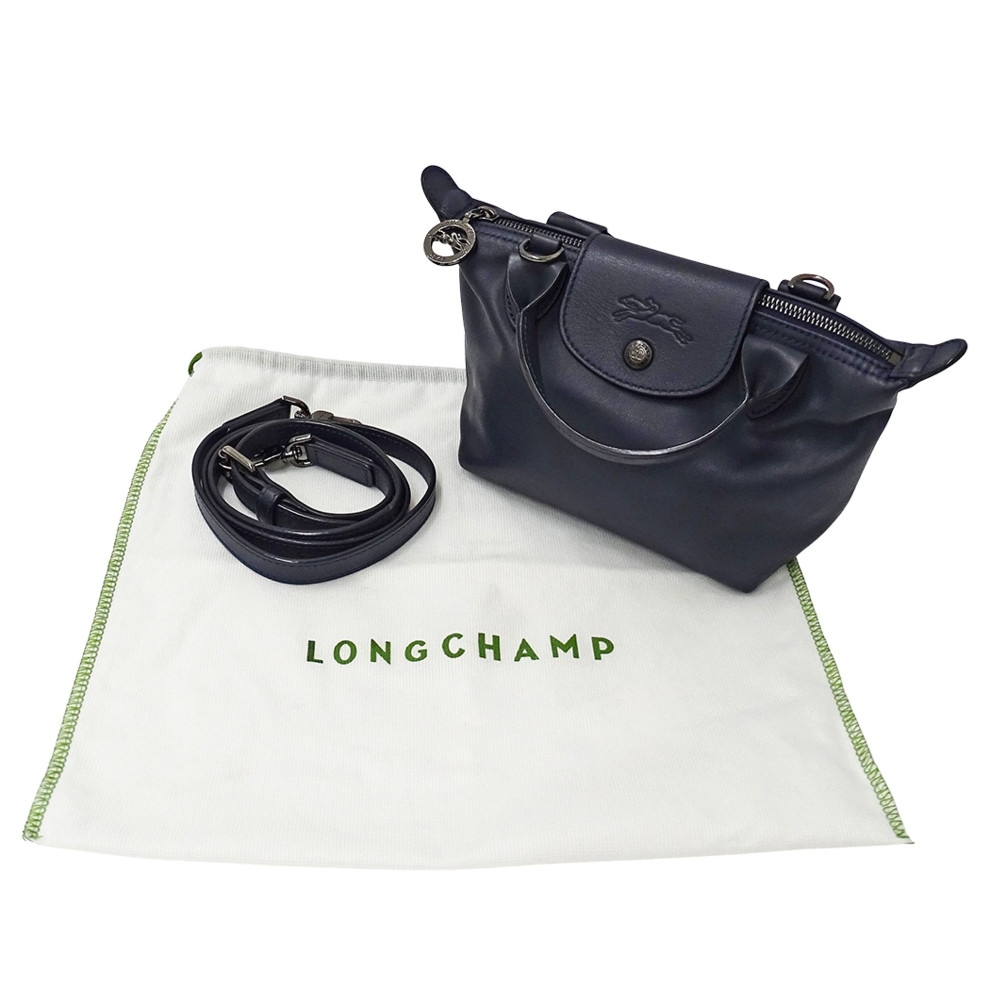 Leather Handbag Shoulder Bag (Pre-Owned) - Longchamp - Modalova