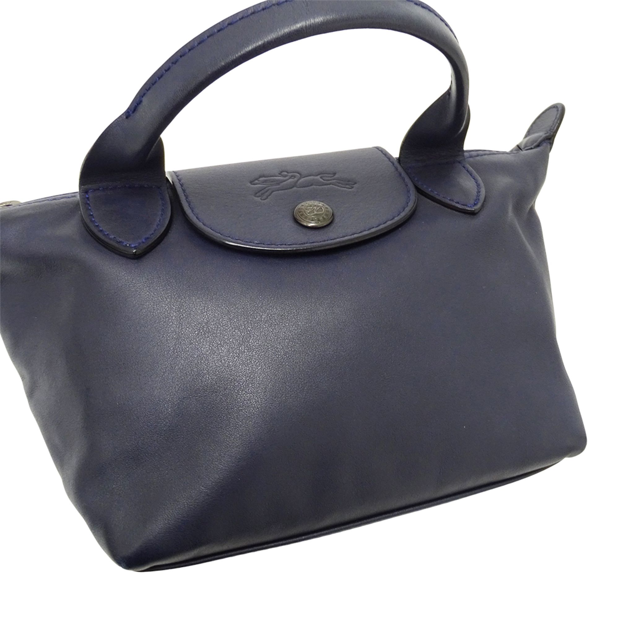 Leather Handbag Shoulder Bag (Pre-Owned) - Longchamp - Modalova