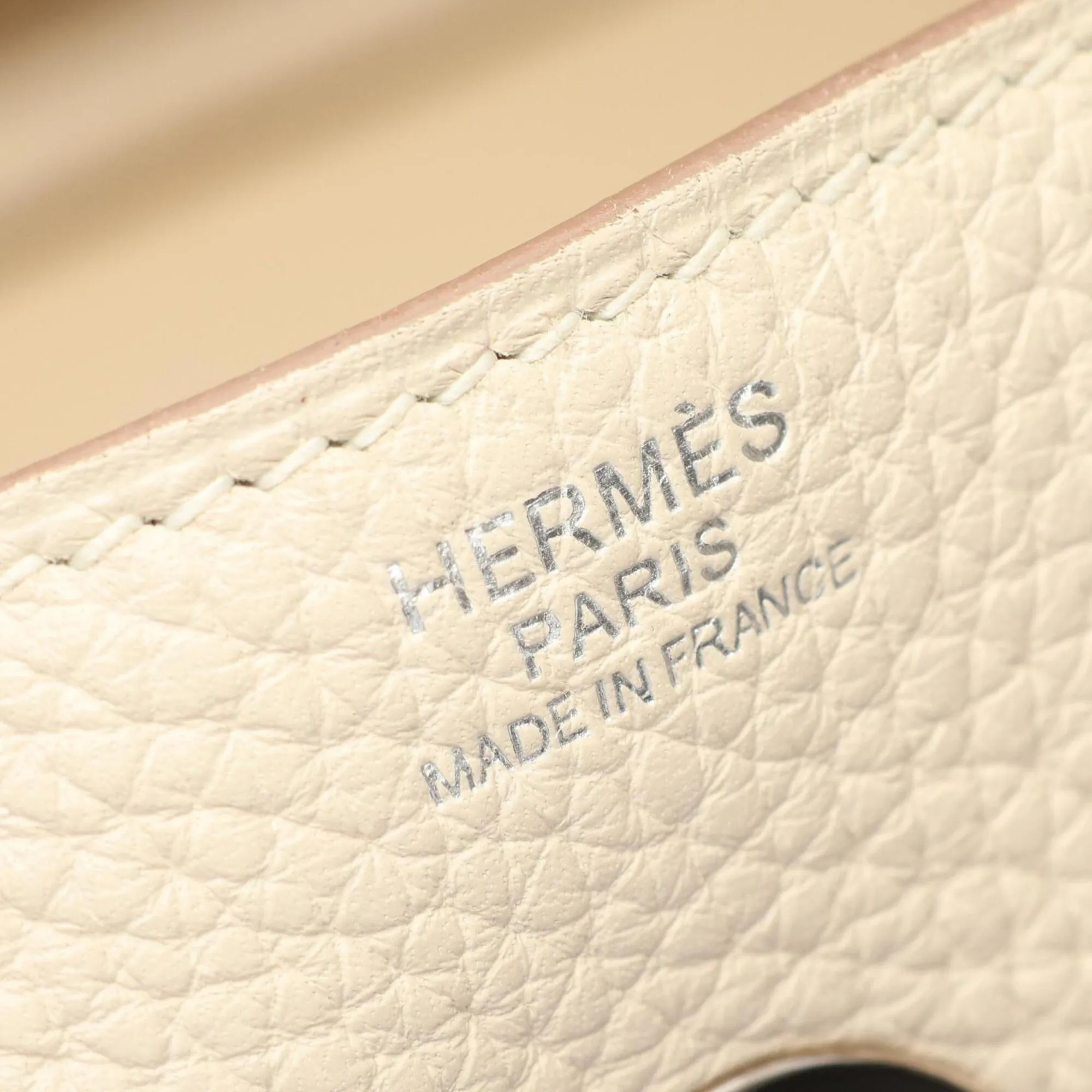 Taurillon Clemence Leather Handbag Shoulder Bag (Pre-Owned) - Hermes - Modalova