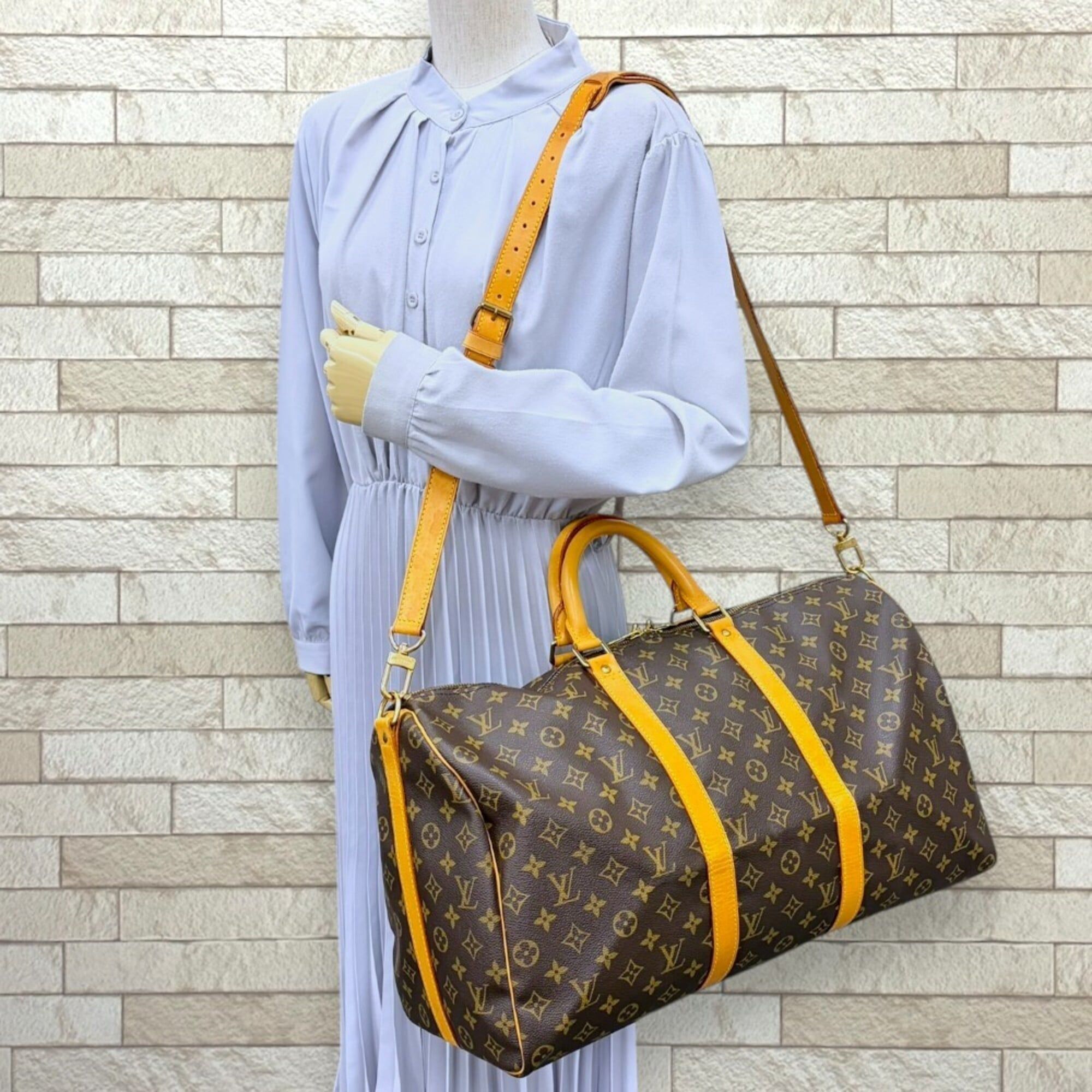 Monogram Canvas Boston Bag Handbag (Pre-Owned) - Louis Vuitton - Modalova