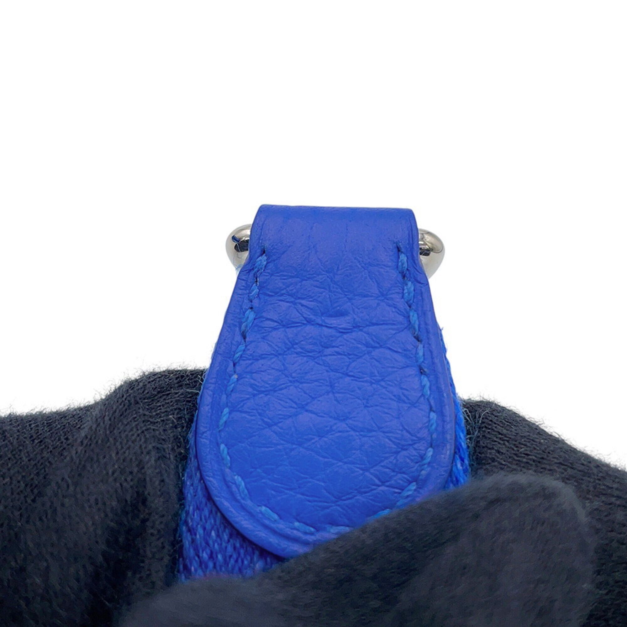 Evelyne Taurillon Clemence Leather Handbag Shoulder Bag (Pre-Owned) - Hermes - Modalova