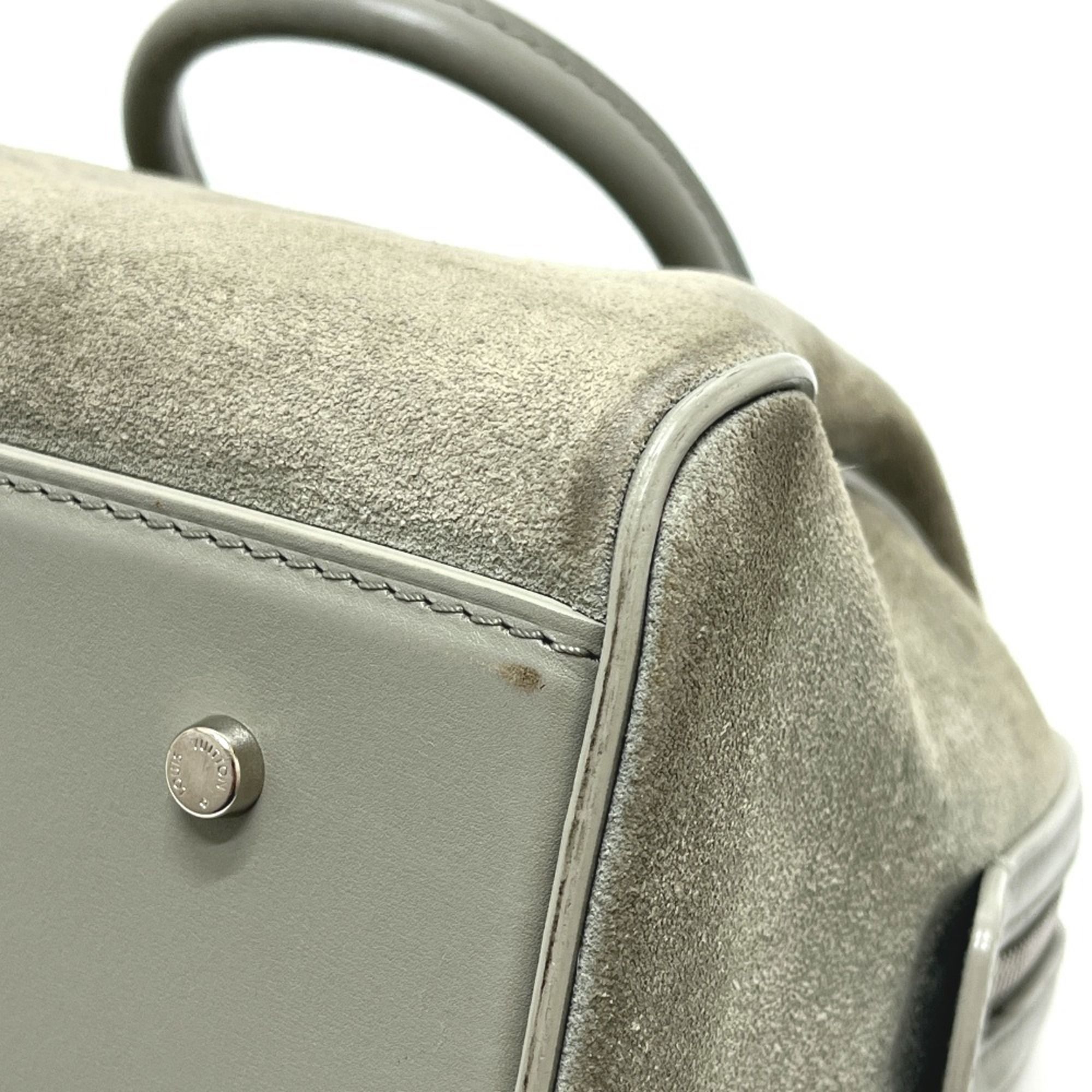 Suede Handbag (Pre-Owned) - Louis Vuitton - Modalova