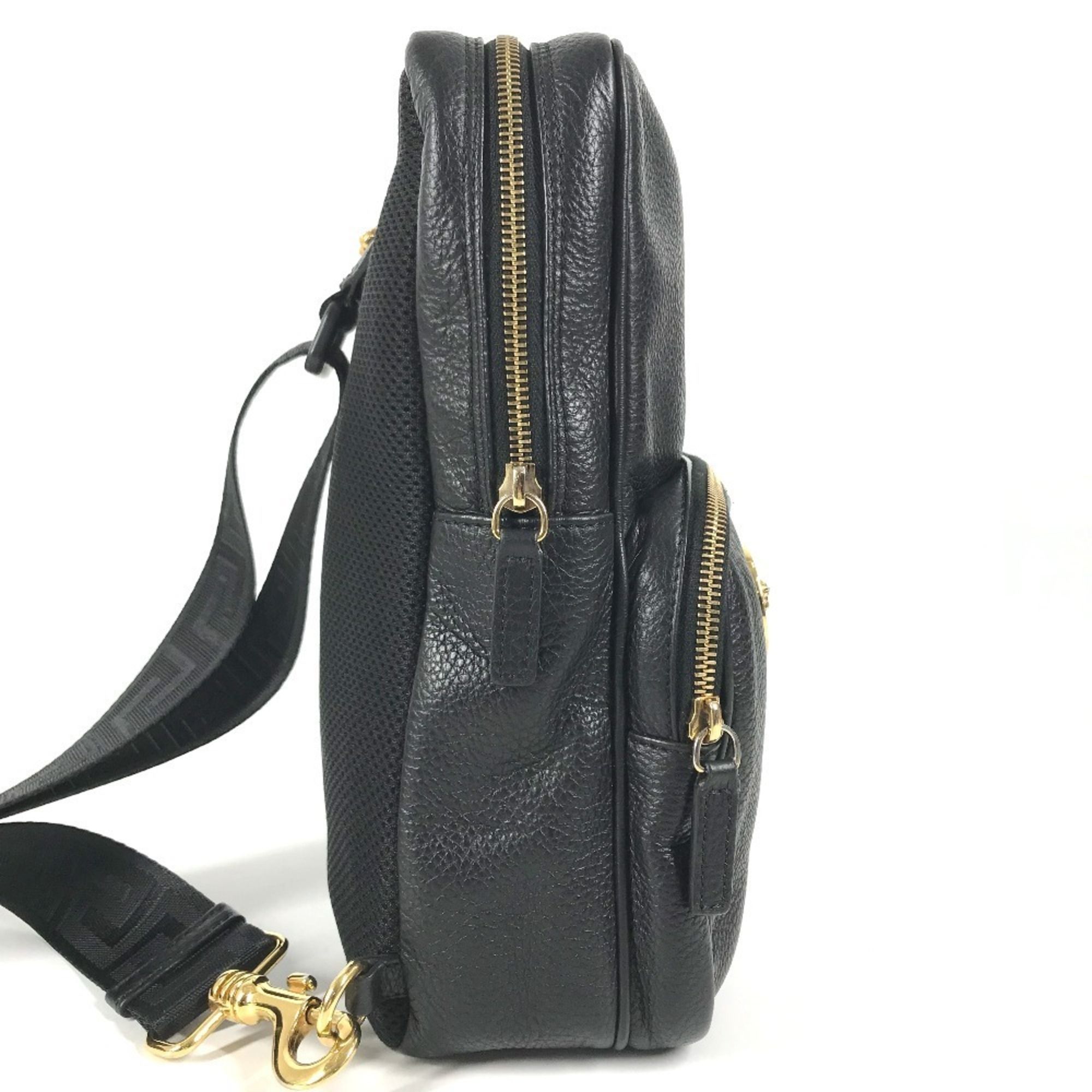 Leather Shoulder Bag Sling Bag (Pre-Owned) - Versace - Modalova