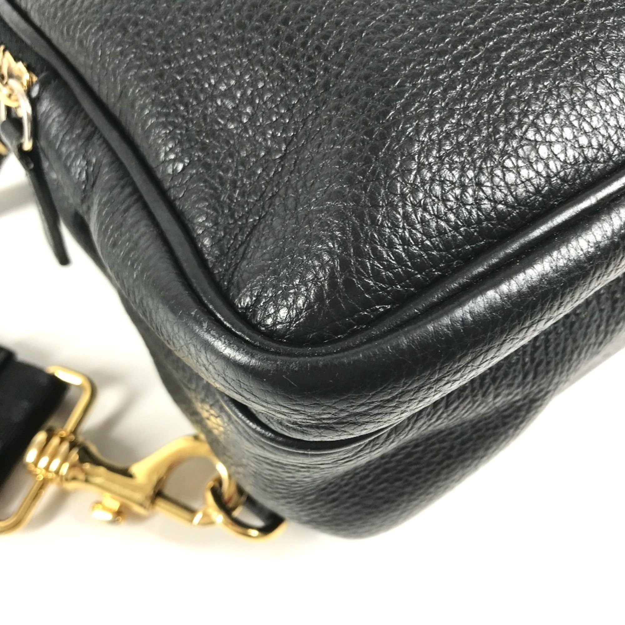 Leather Shoulder Bag Sling Bag (Pre-Owned) - Versace - Modalova