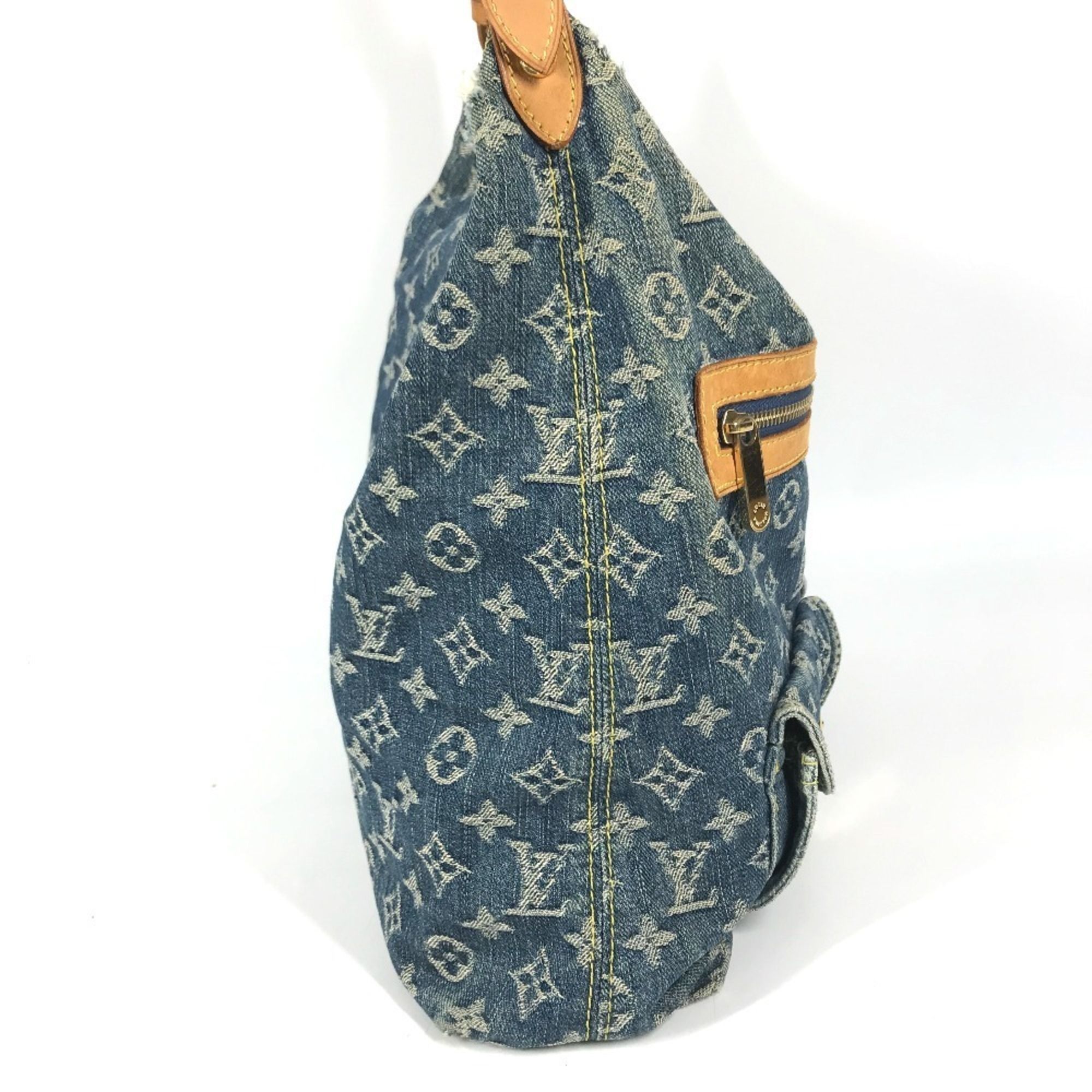 Monogram Denim Shoulder Bag (Pre-Owned) - Louis Vuitton - Modalova