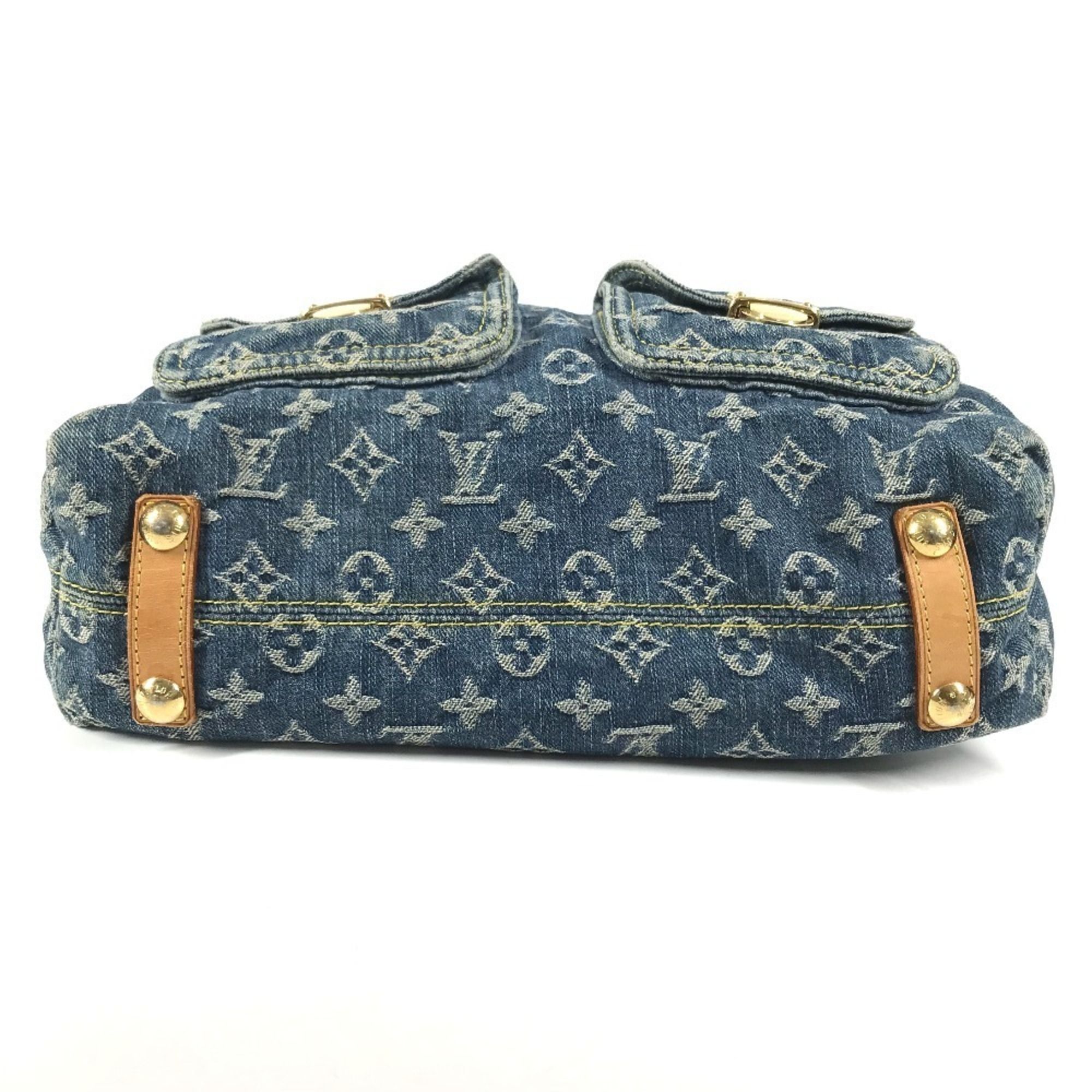 Monogram Denim Shoulder Bag (Pre-Owned) - Louis Vuitton - Modalova