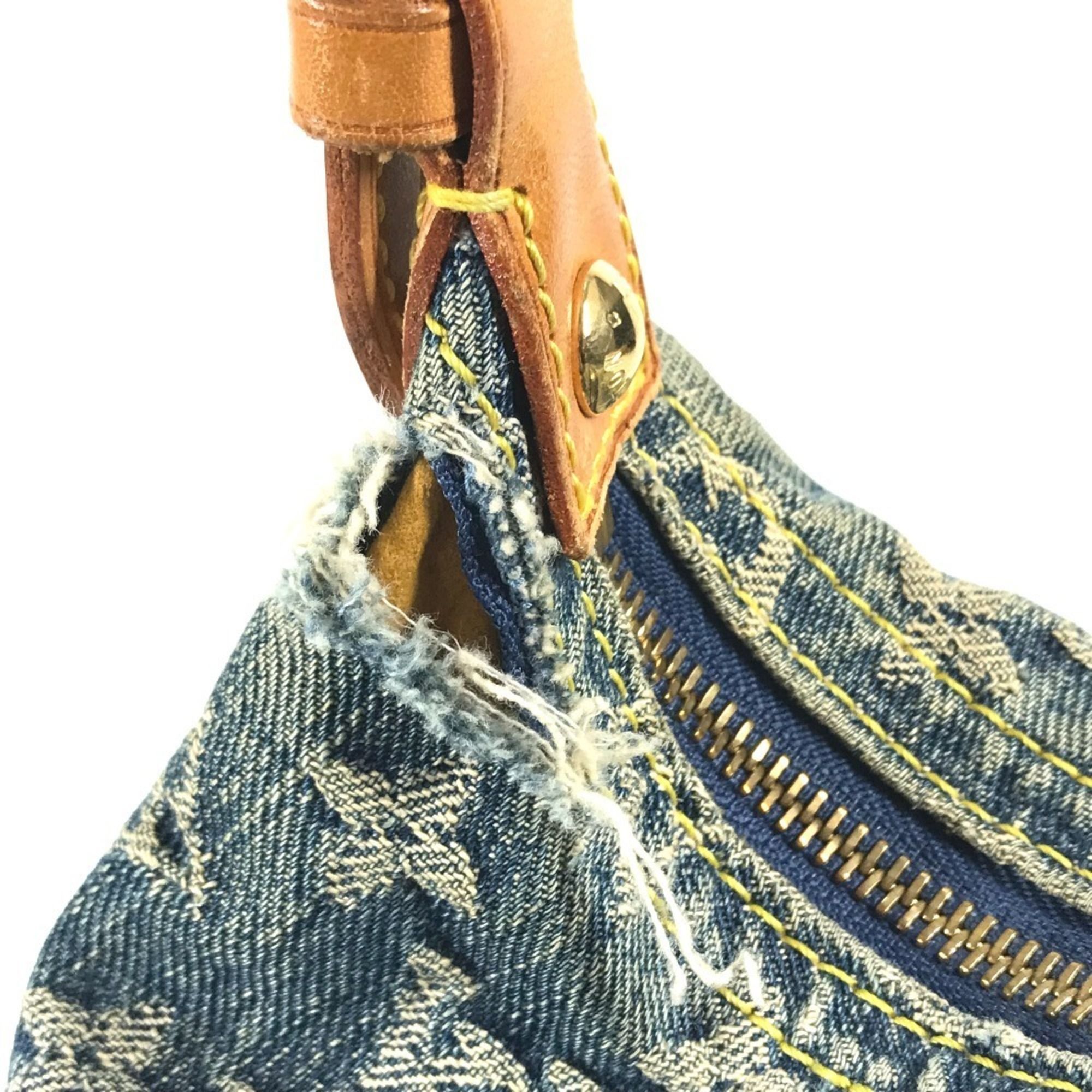 Monogram Denim Shoulder Bag (Pre-Owned) - Louis Vuitton - Modalova