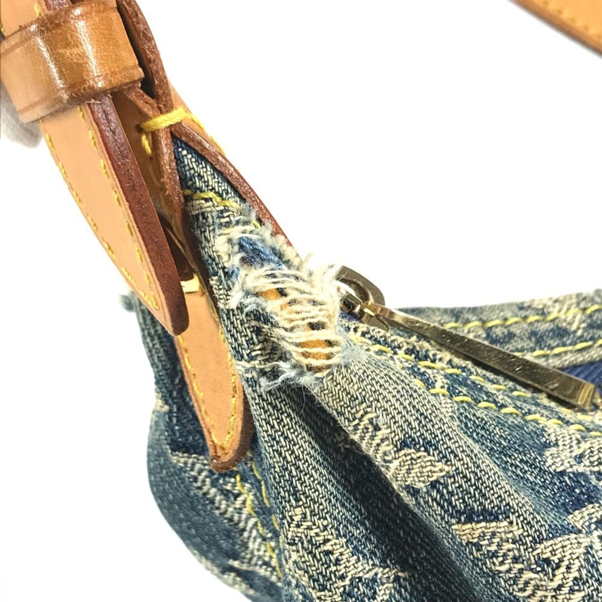 Monogram Denim Shoulder Bag (Pre-Owned) - Louis Vuitton - Modalova