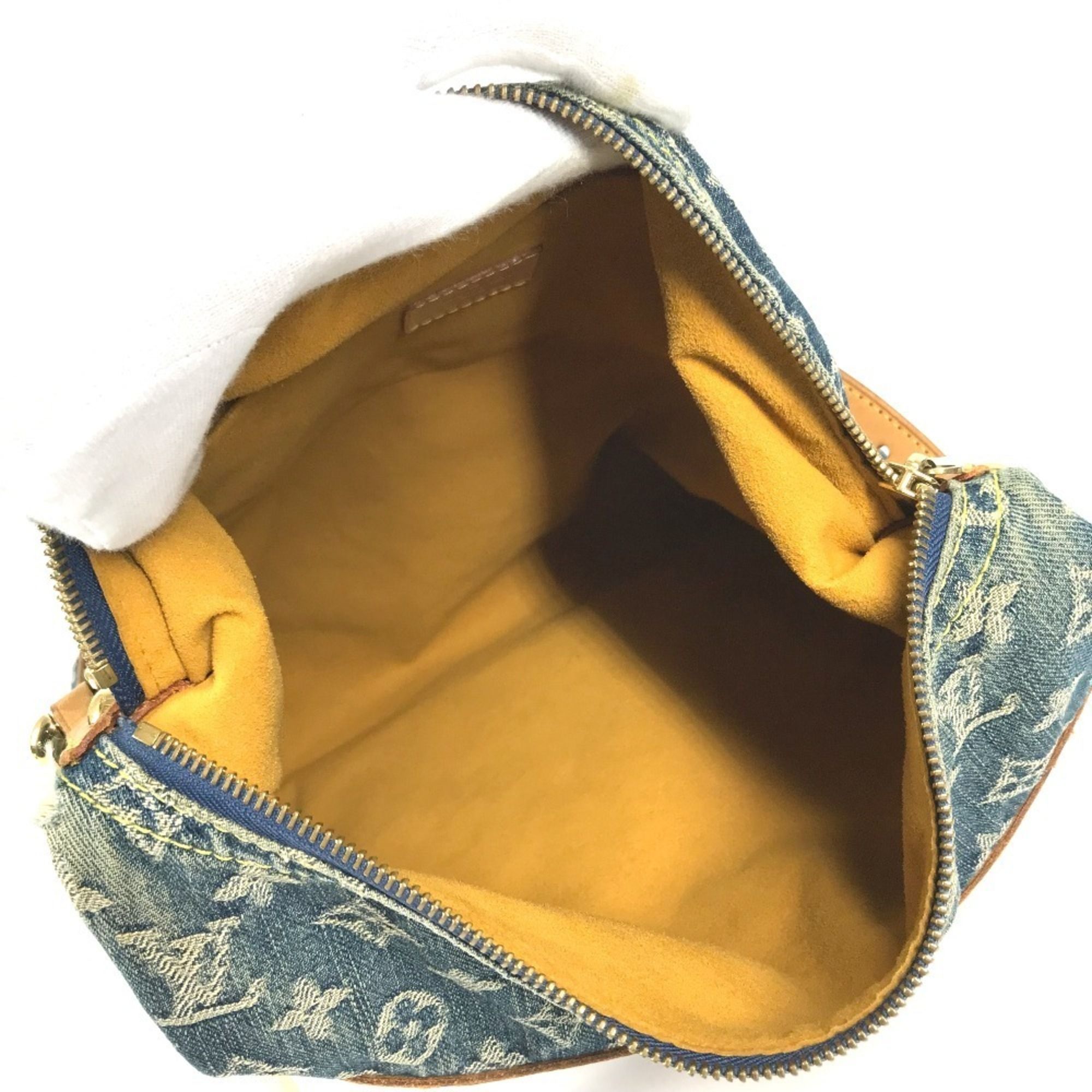 Monogram Denim Shoulder Bag (Pre-Owned) - Louis Vuitton - Modalova