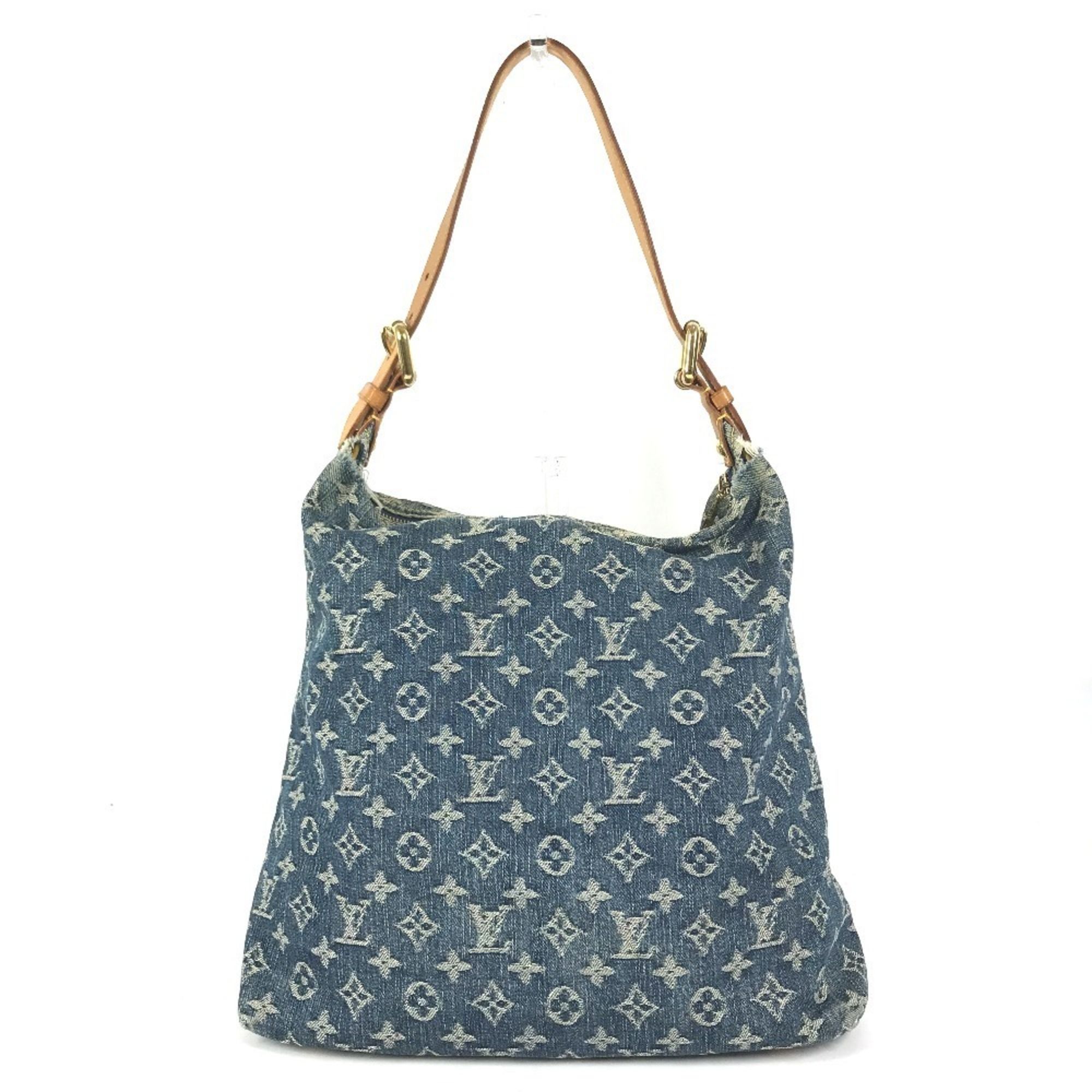 Monogram Denim Shoulder Bag (Pre-Owned) - Louis Vuitton - Modalova