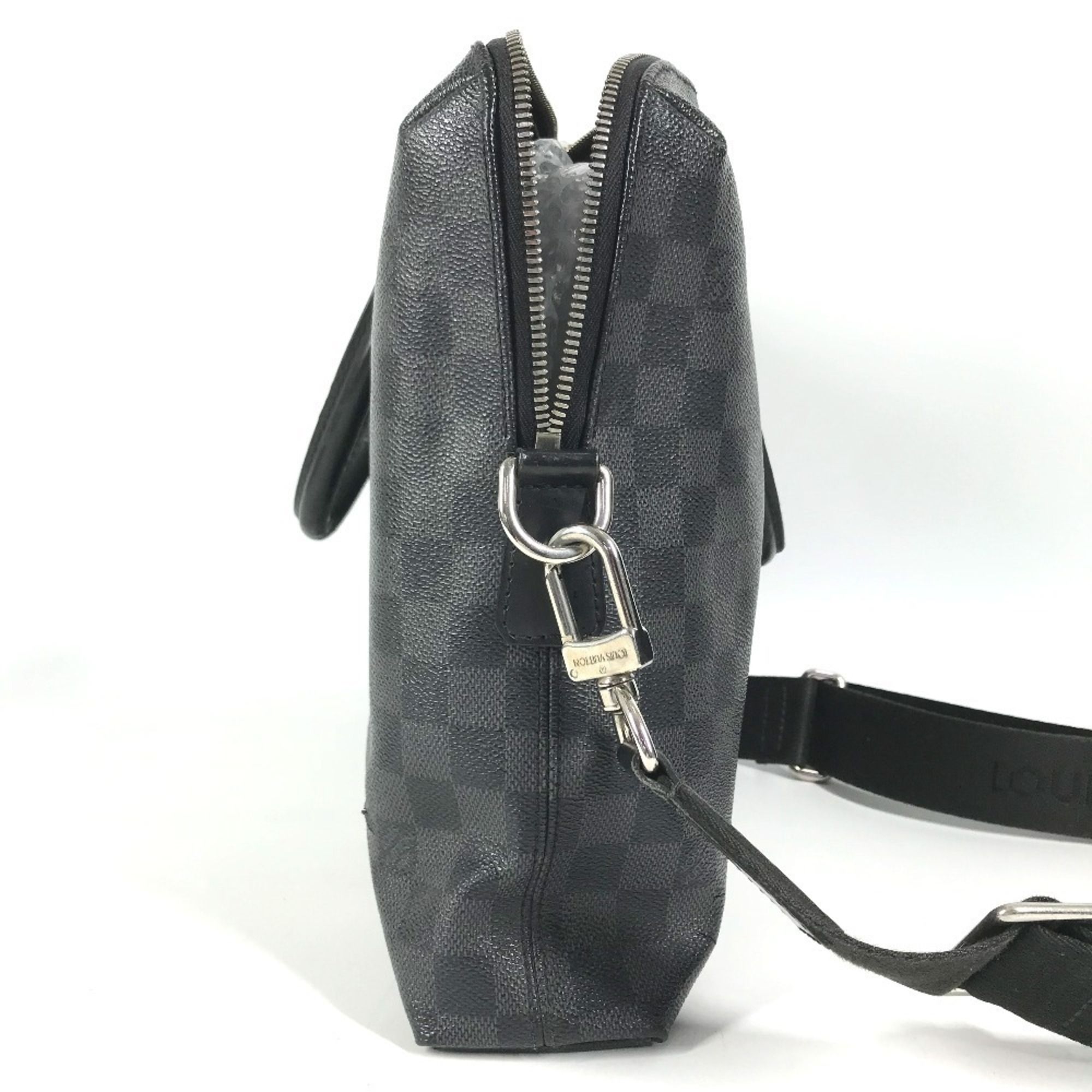 Damier Graphite Canvas Briefcase Handbag (Pre-Owned) - Louis Vuitton - Modalova