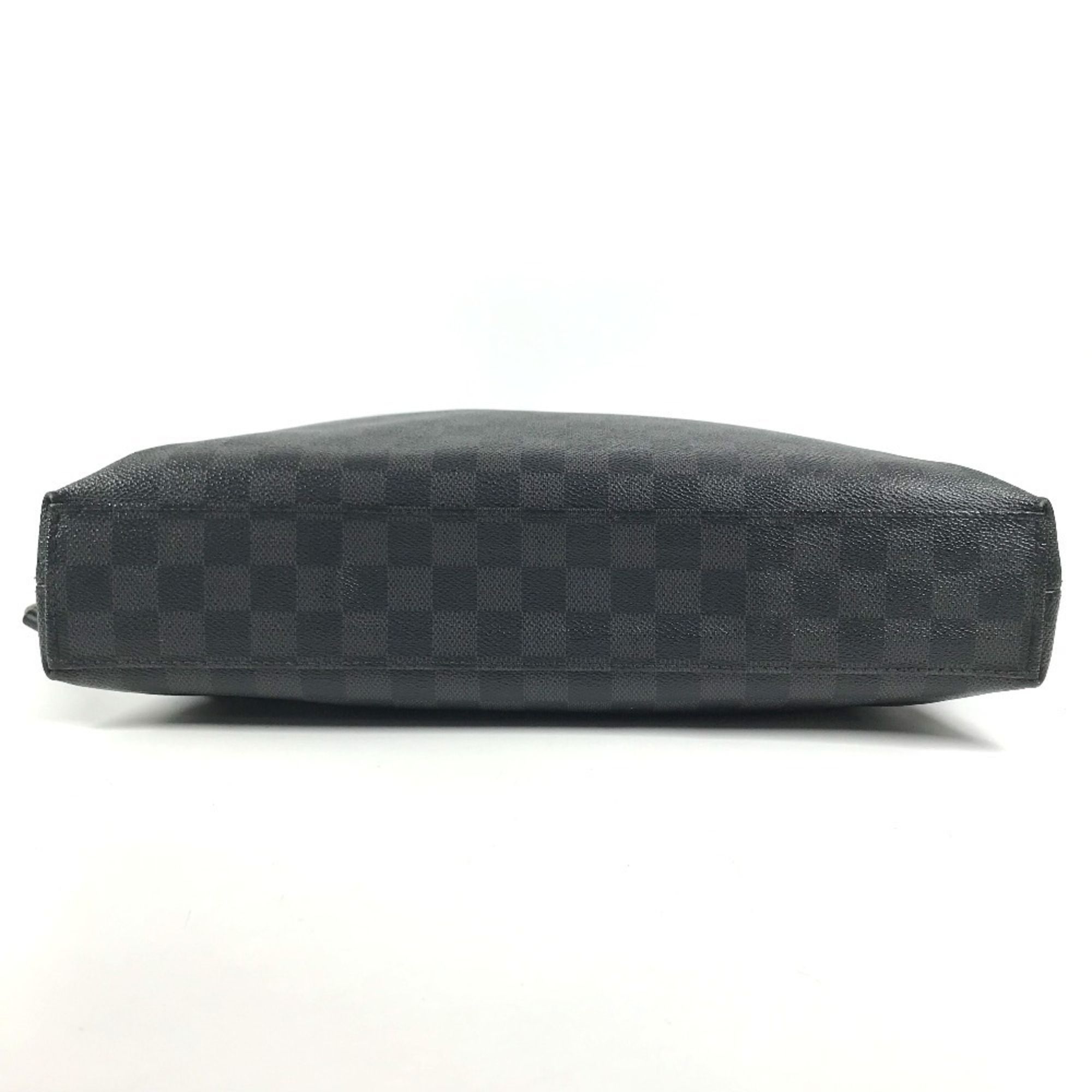 Damier Graphite Canvas Briefcase Handbag (Pre-Owned) - Louis Vuitton - Modalova