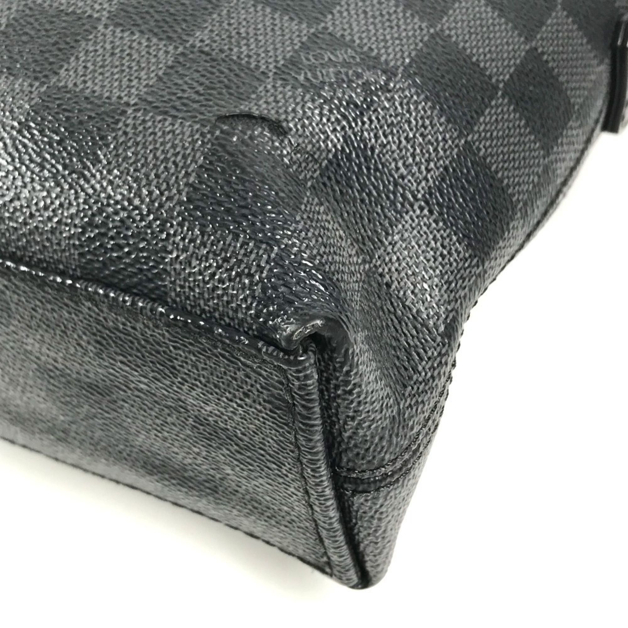 Damier Graphite Canvas Briefcase Handbag (Pre-Owned) - Louis Vuitton - Modalova