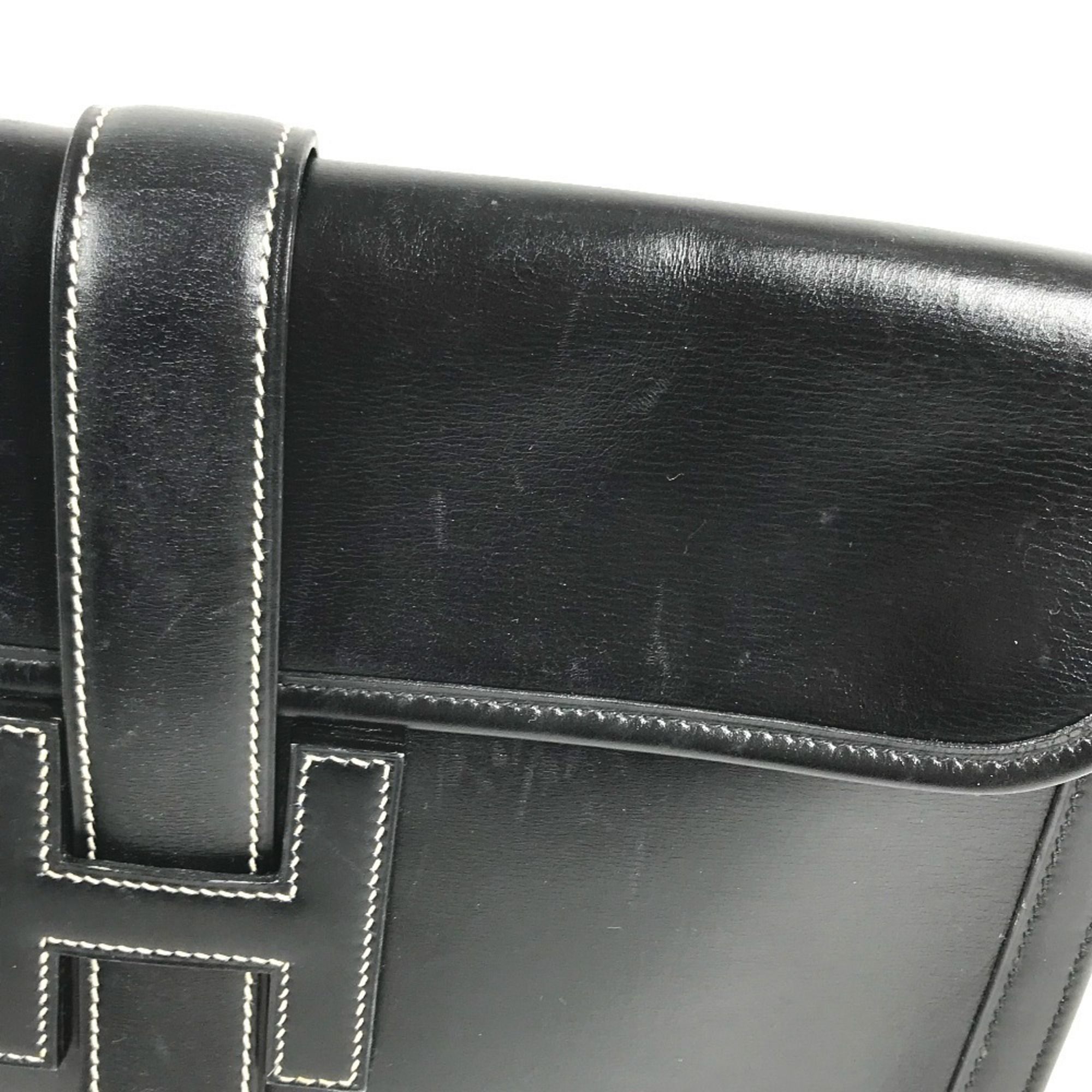 Leather Clutch Bag (Pre-Owned) - Hermes - Modalova