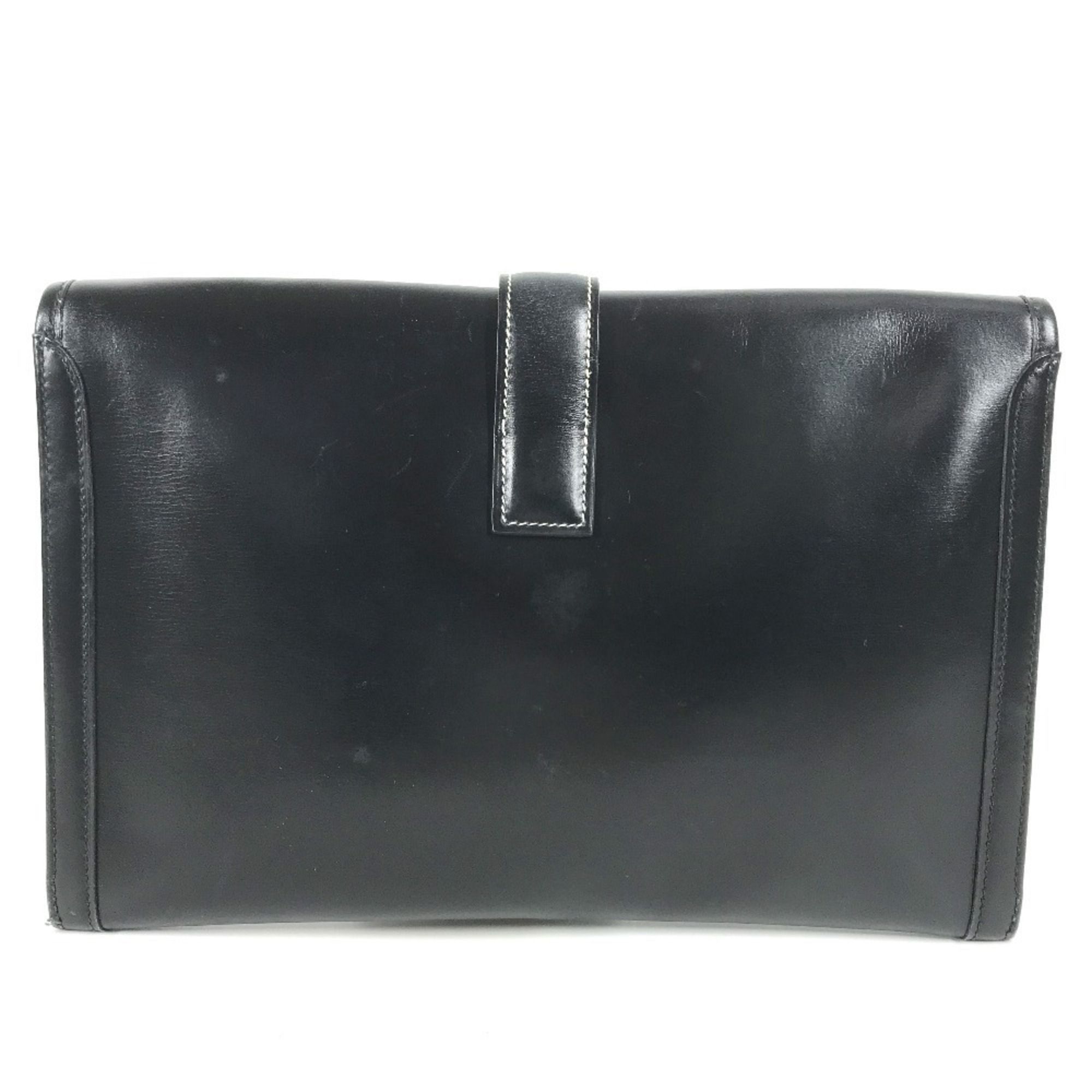 Leather Clutch Bag (Pre-Owned) - Hermes - Modalova