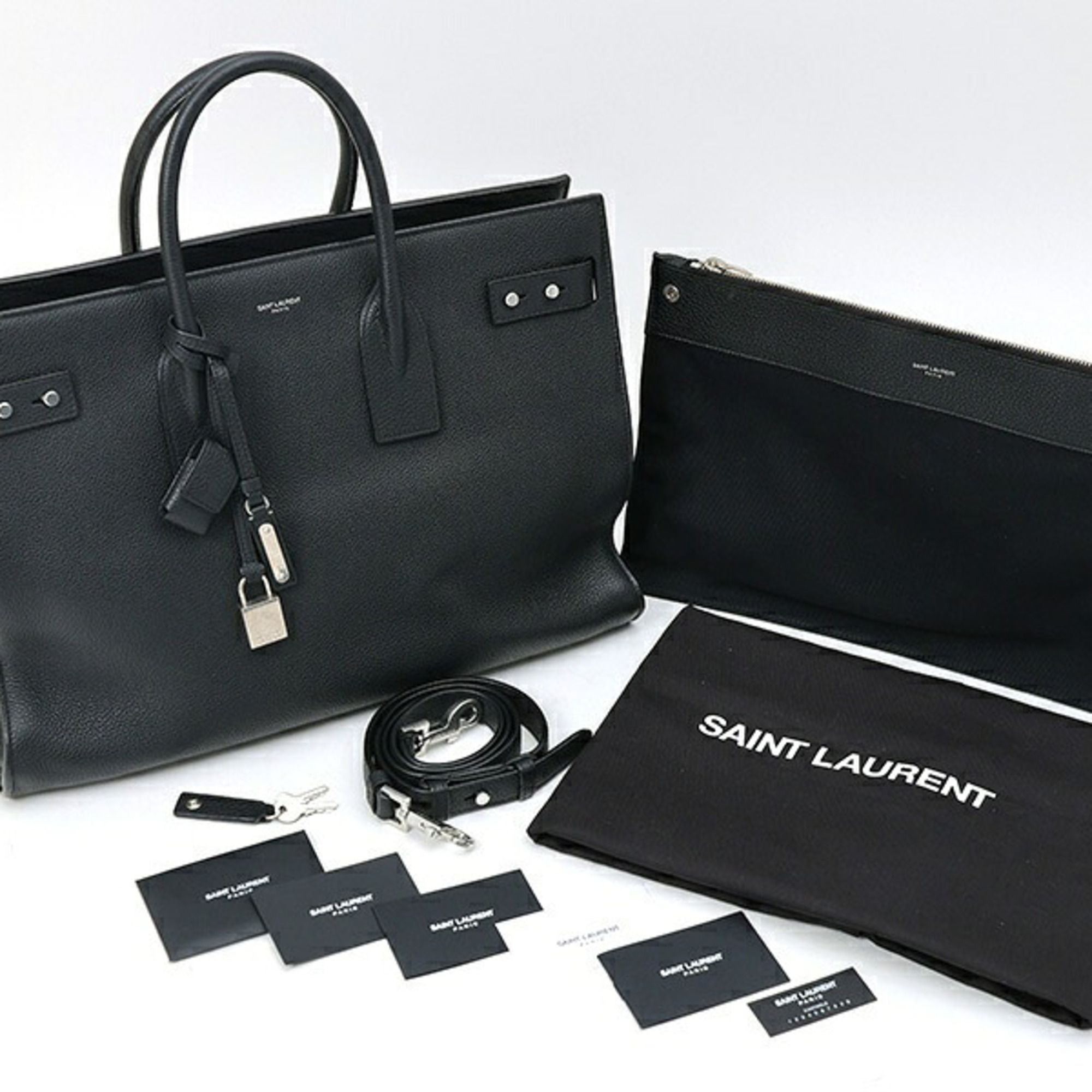 Leather Shoulder Bag (Pre-Owned) - Saint Laurent - Modalova