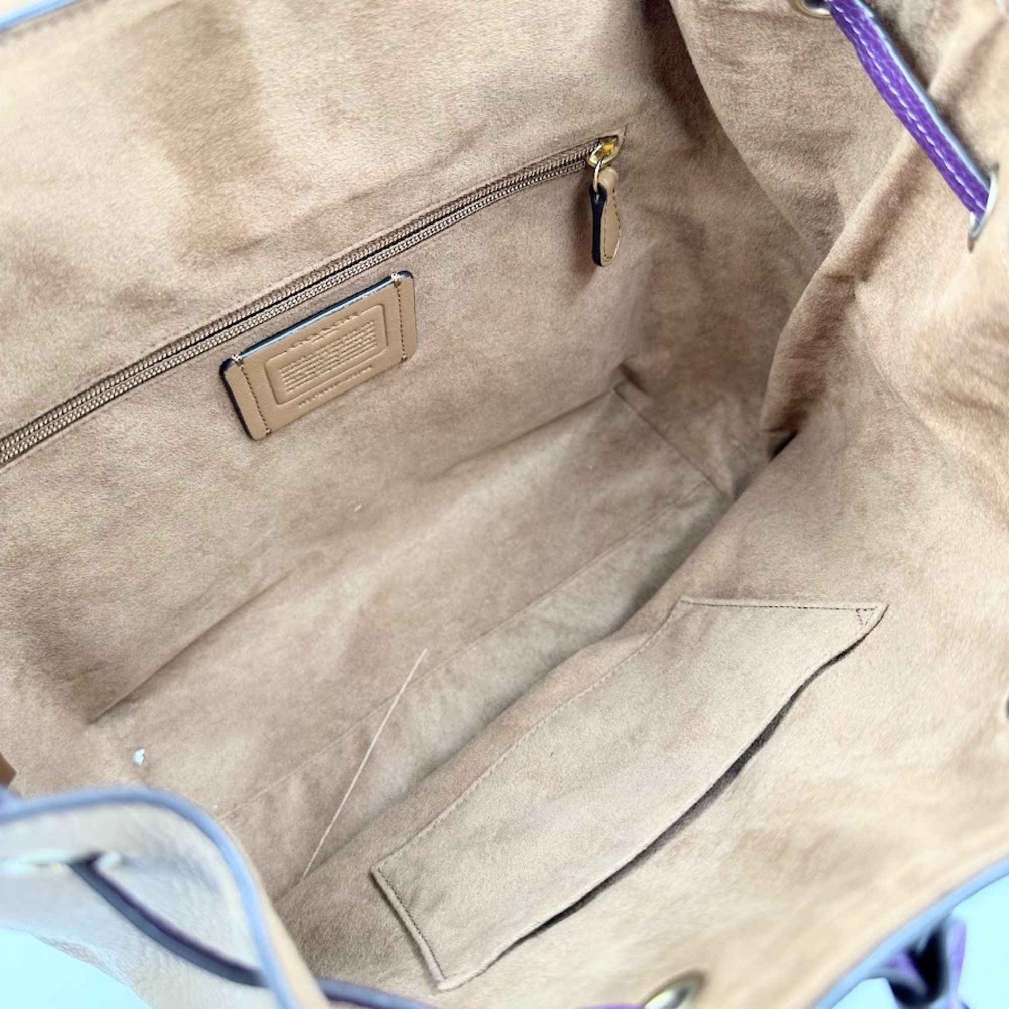 Leather Backpack (Pre-Owned) - Coach - Modalova