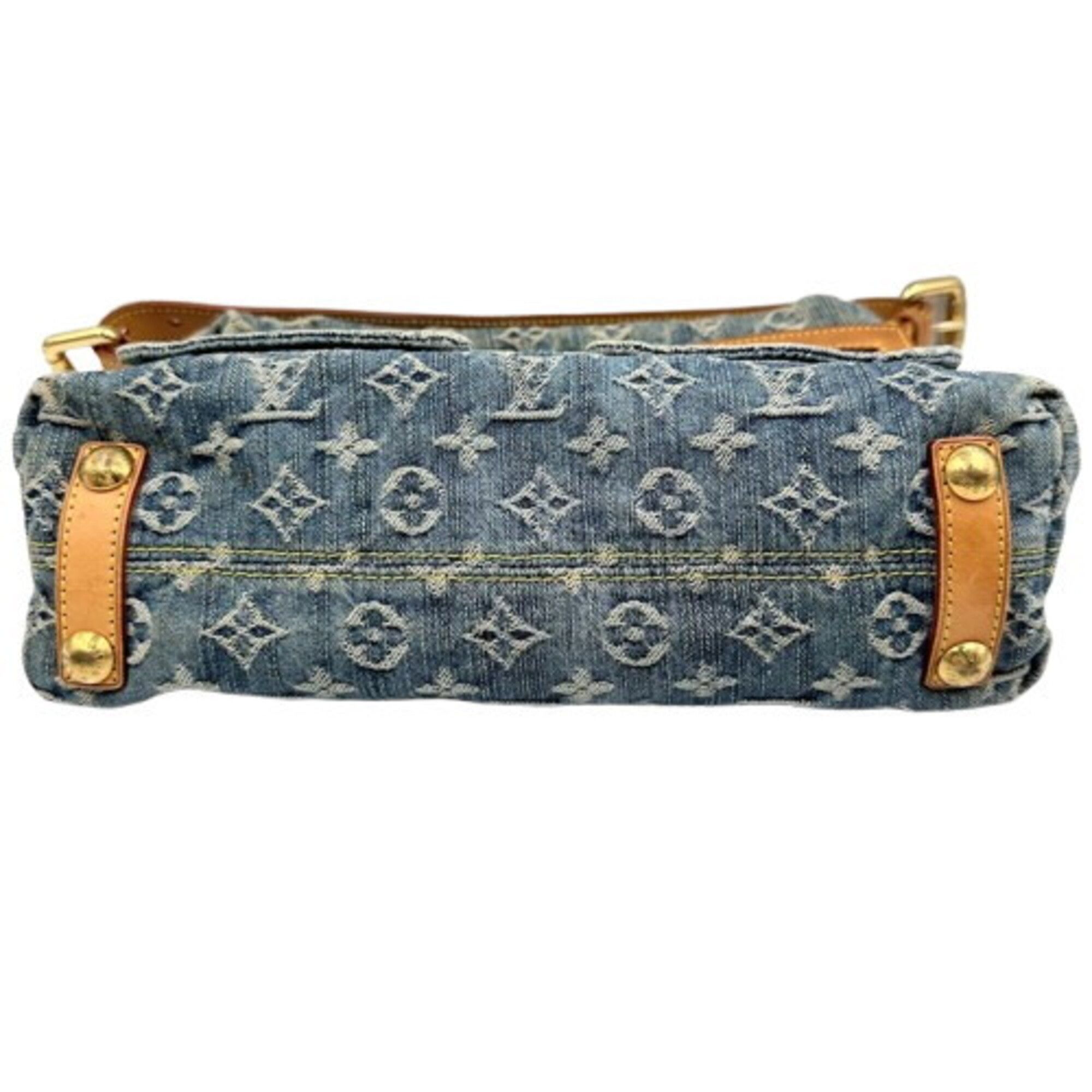 Monogram Denim Handbag Shoulder Bag (Pre-Owned) - Louis Vuitton - Modalova
