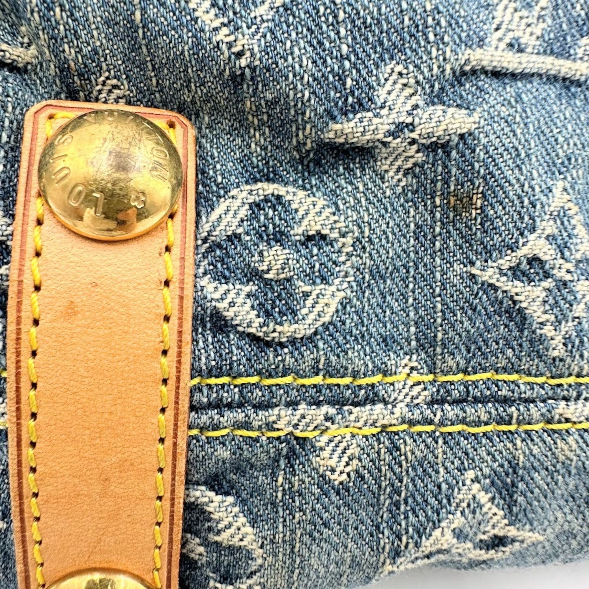 Monogram Denim Handbag Shoulder Bag (Pre-Owned) - Louis Vuitton - Modalova