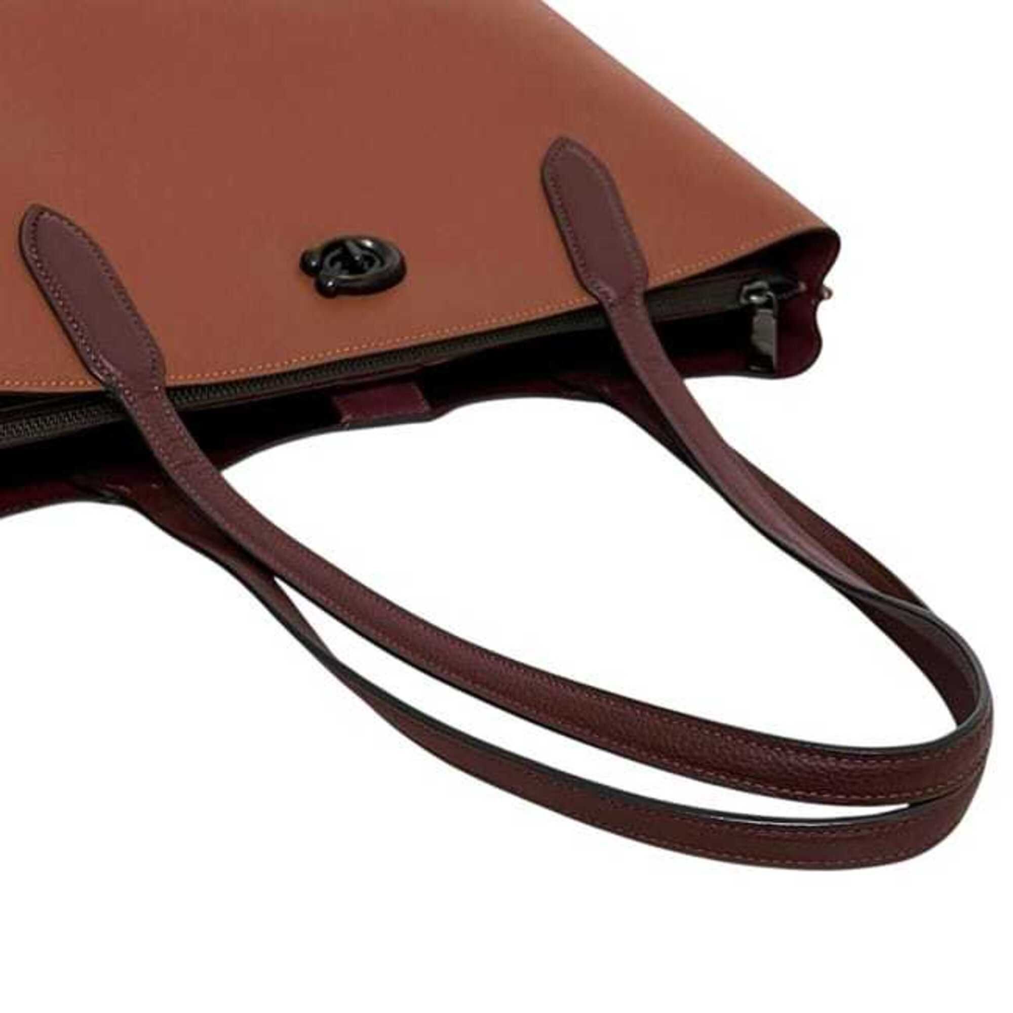 Leather Tote Bag (Pre-Owned) - Coach - Modalova
