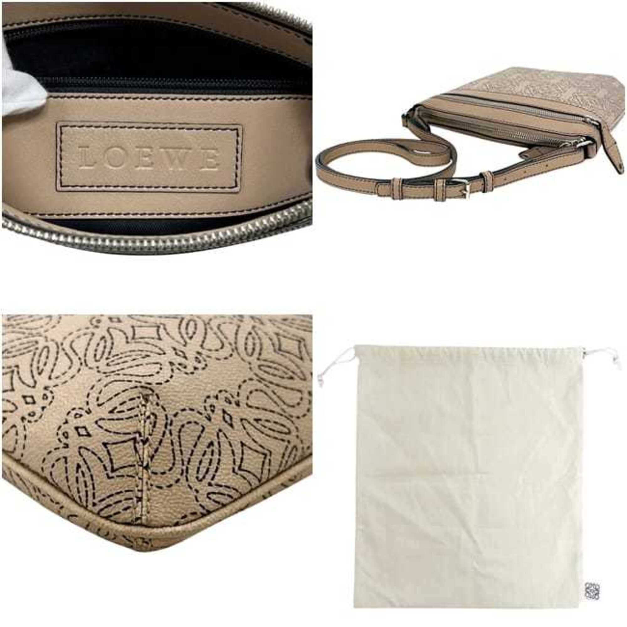 Leather Shoulder Bag (Pre-Owned) - Loewe - Modalova
