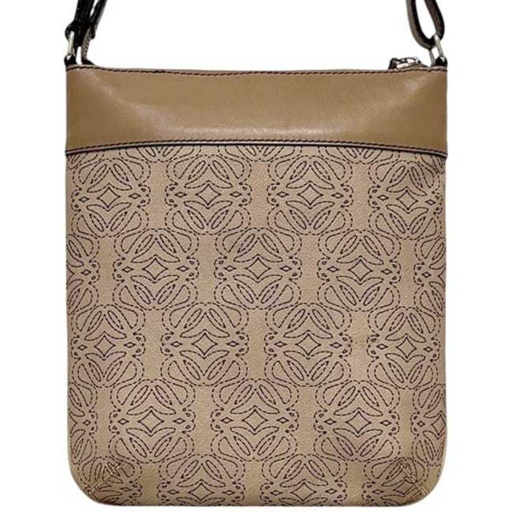 Leather Shoulder Bag (Pre-Owned) - Loewe - Modalova