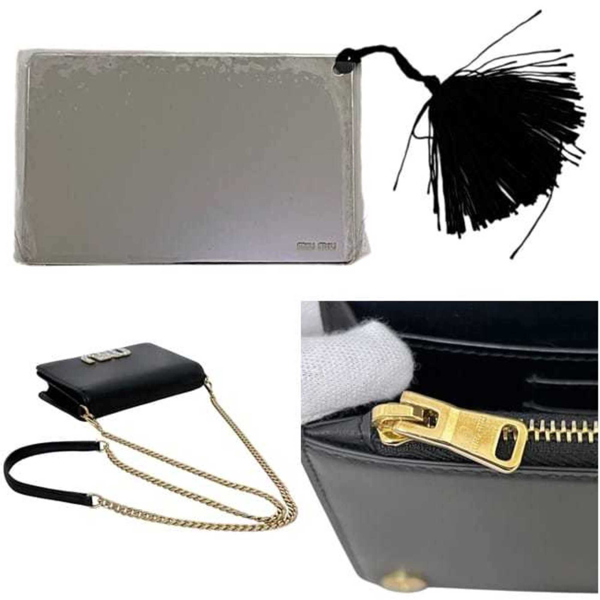 Leather Shoulder Bag (Pre-Owned) - Miu Miu - Modalova