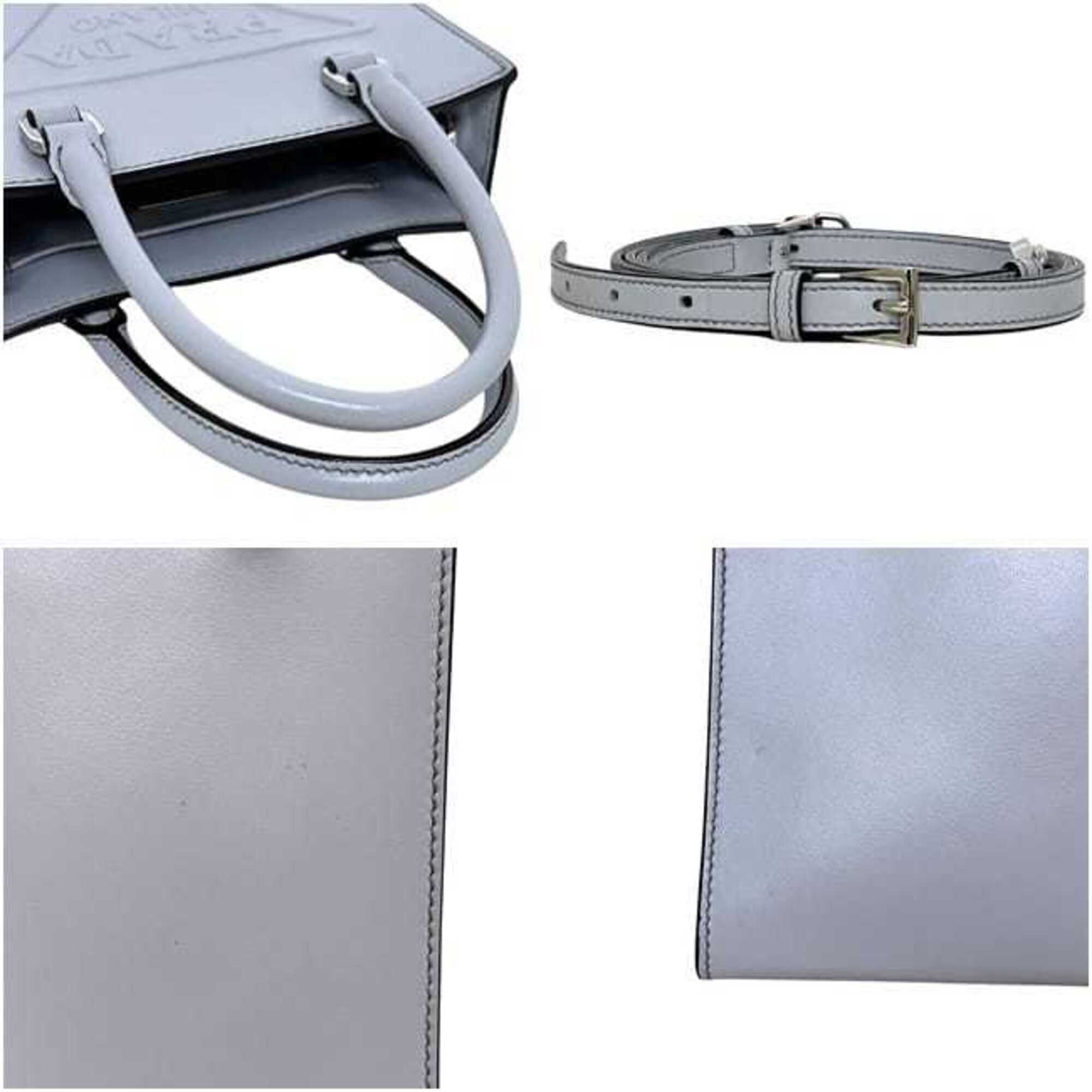 Leather Shoulder Bag (Pre-Owned) - Prada - Modalova