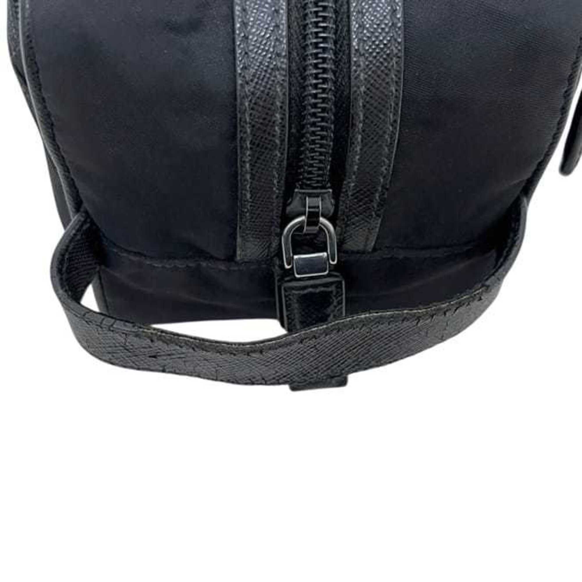 Nylon Leather Handbag (Pre-Owned) - Prada - Modalova