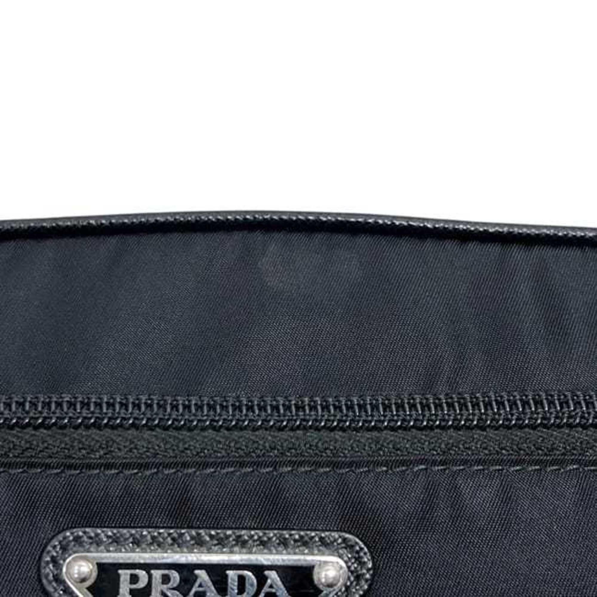 Nylon Leather Handbag (Pre-Owned) - Prada - Modalova