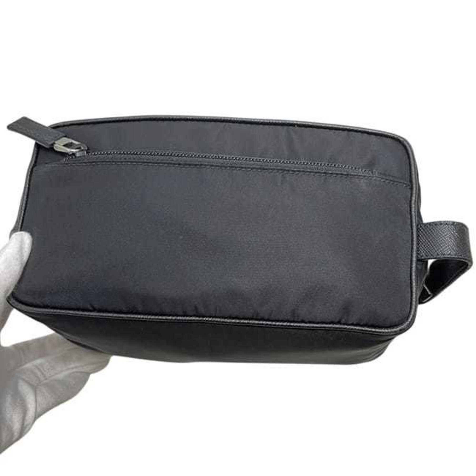 Nylon Leather Handbag (Pre-Owned) - Prada - Modalova