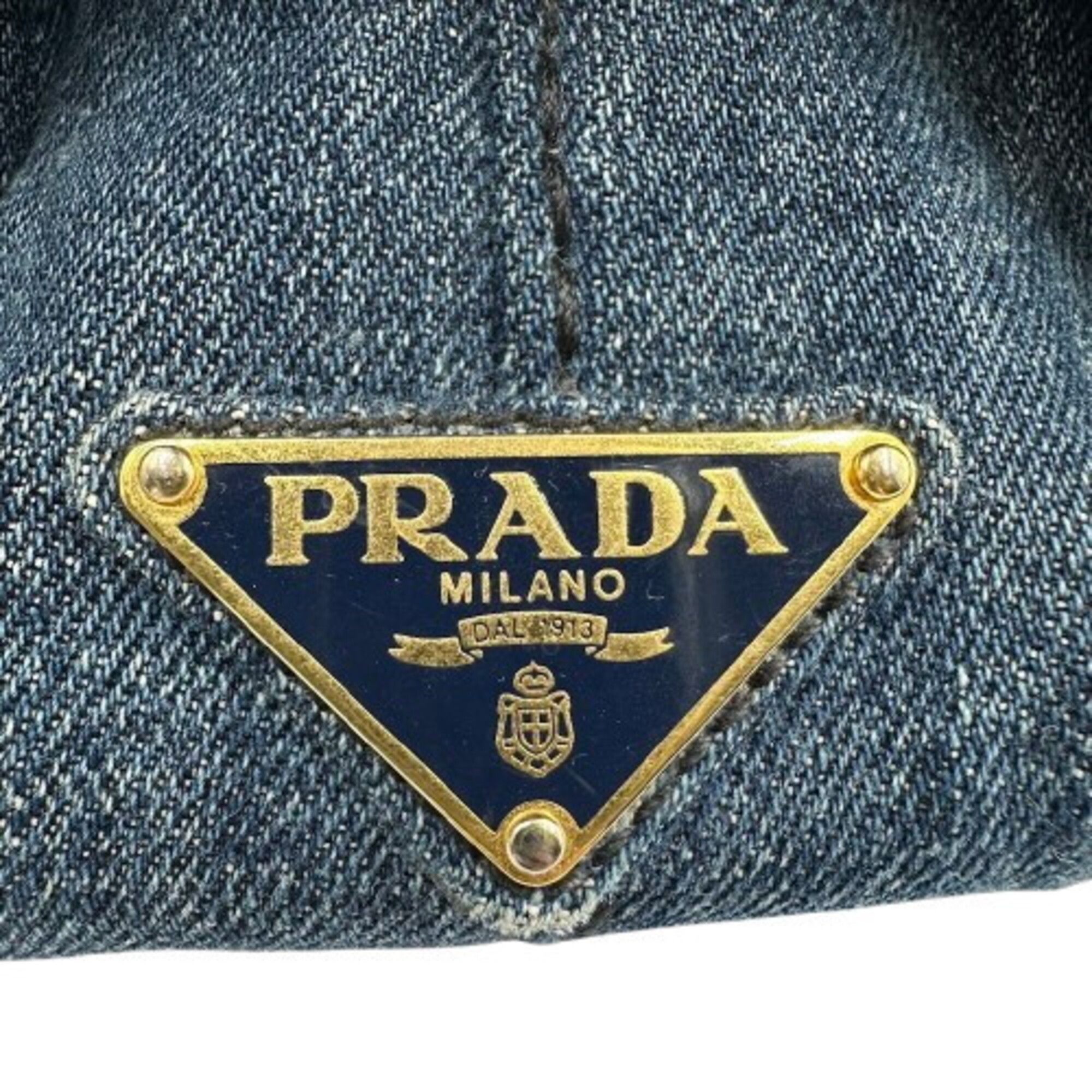Denim Handbag (Pre-Owned) - Prada - Modalova
