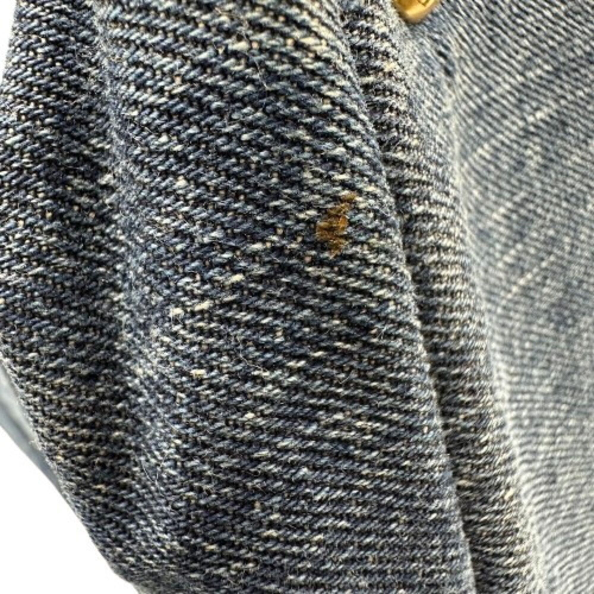 Denim Handbag (Pre-Owned) - Prada - Modalova
