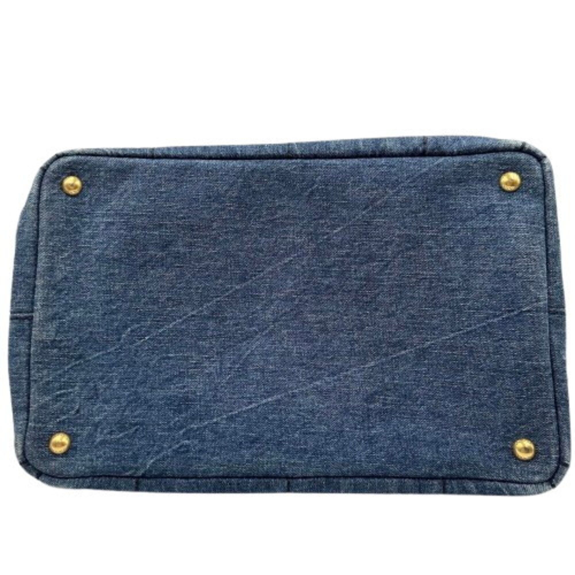 Denim Handbag (Pre-Owned) - Prada - Modalova