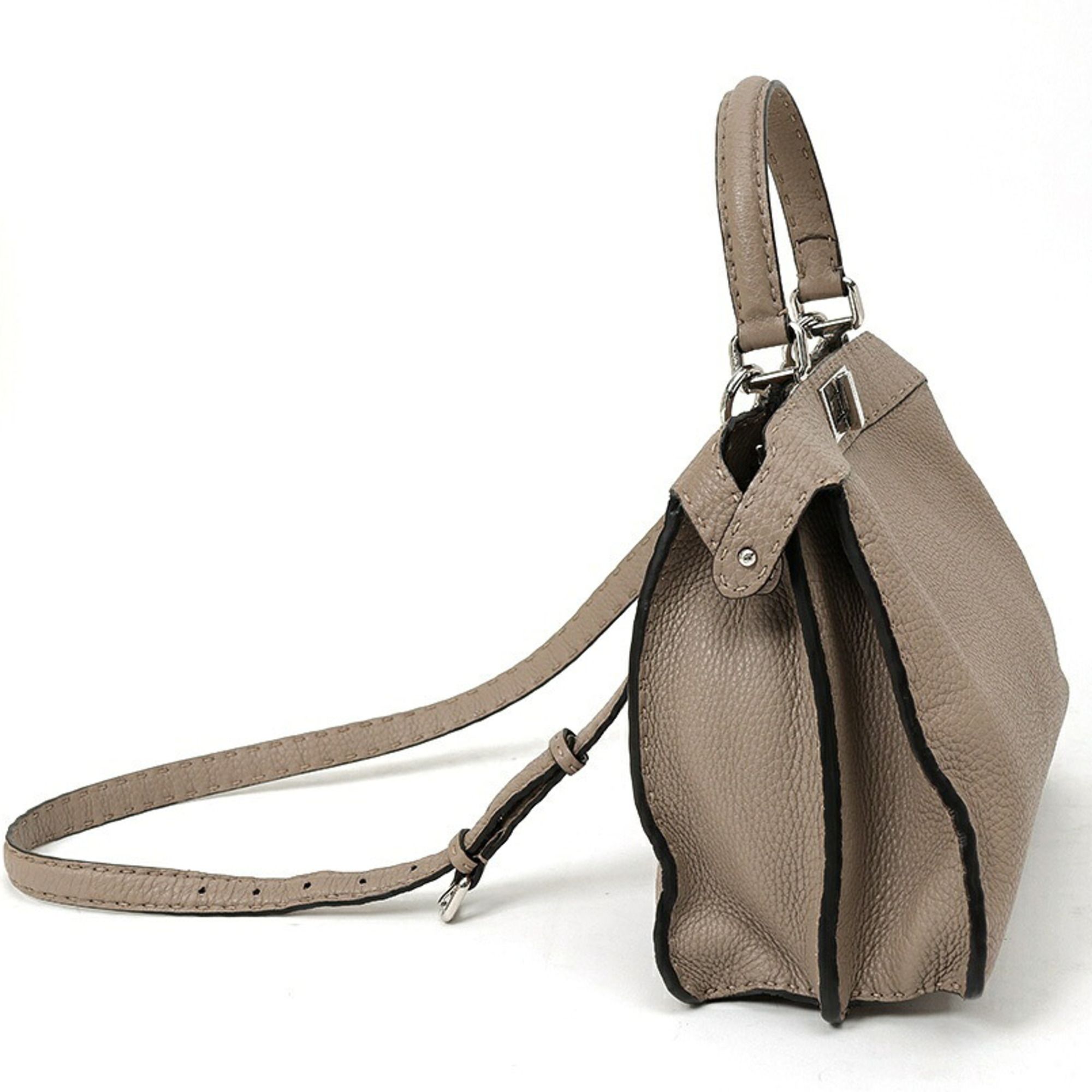 Fendi Grayish Leather (Pre-Owned) - Fendi - Modalova