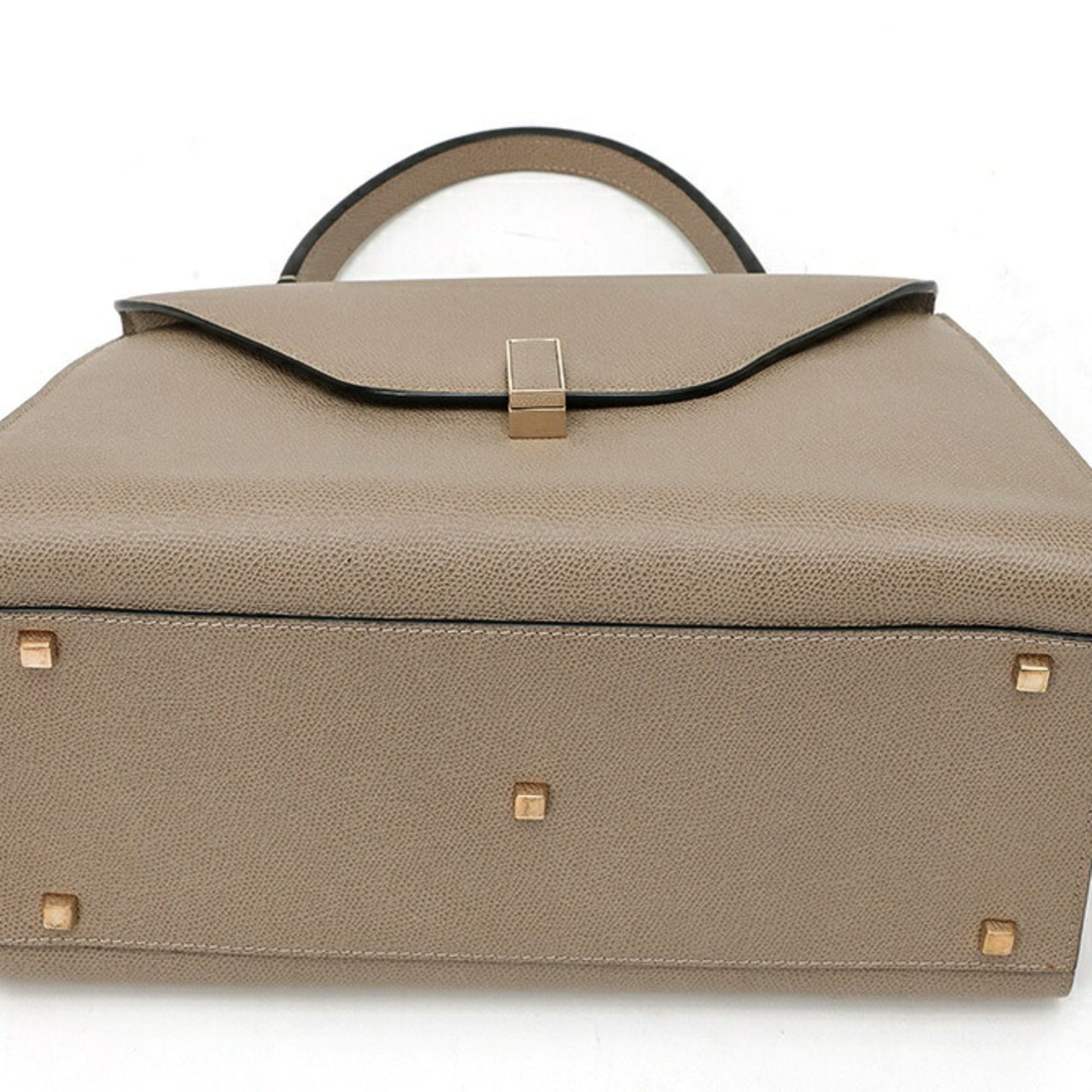 Leather Handbag (Pre-Owned) - Valextra - Modalova