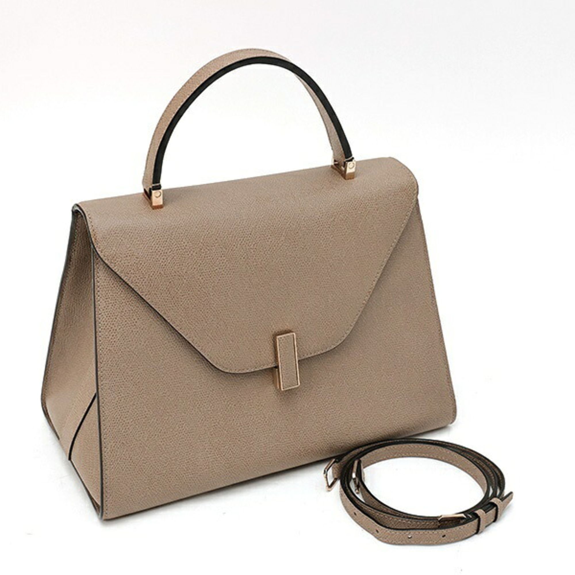 Leather Handbag (Pre-Owned) - Valextra - Modalova